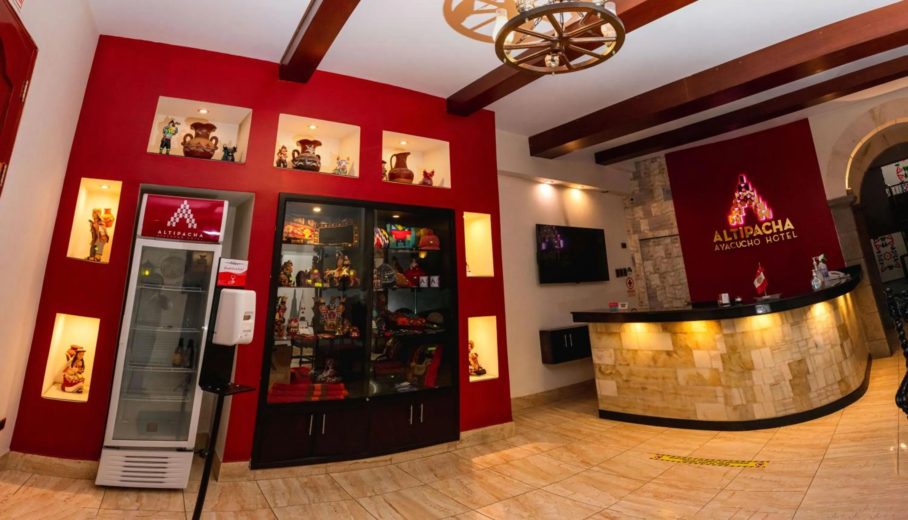 Lobby or reception in Altipacha Ayacucho Hotel