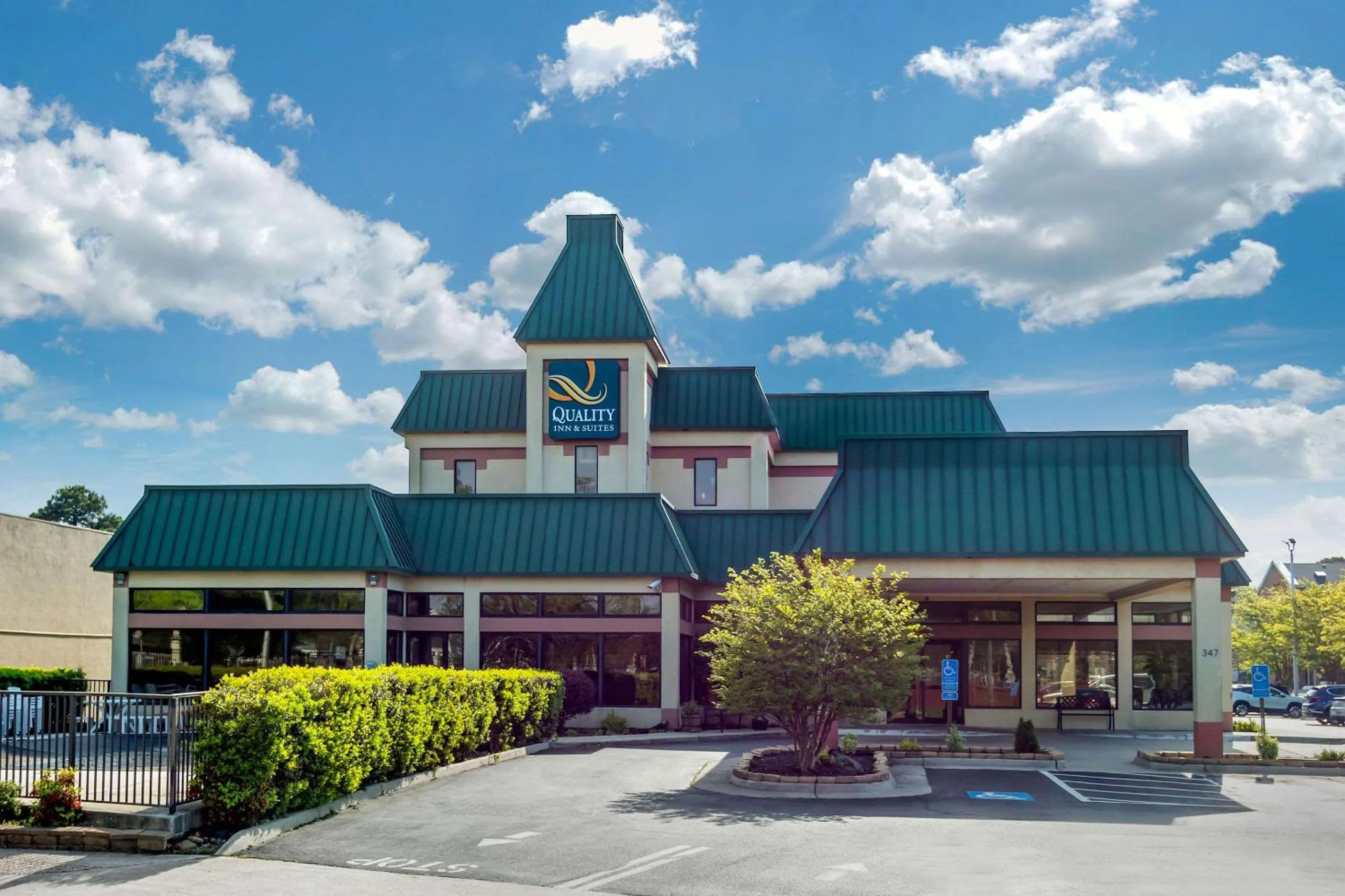 Property building in Quality Inn & Suites Olde Town