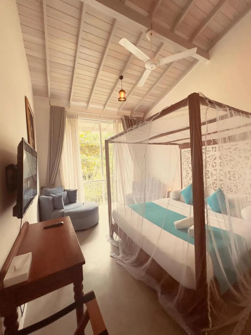 Bed in Angam Villas Colombo