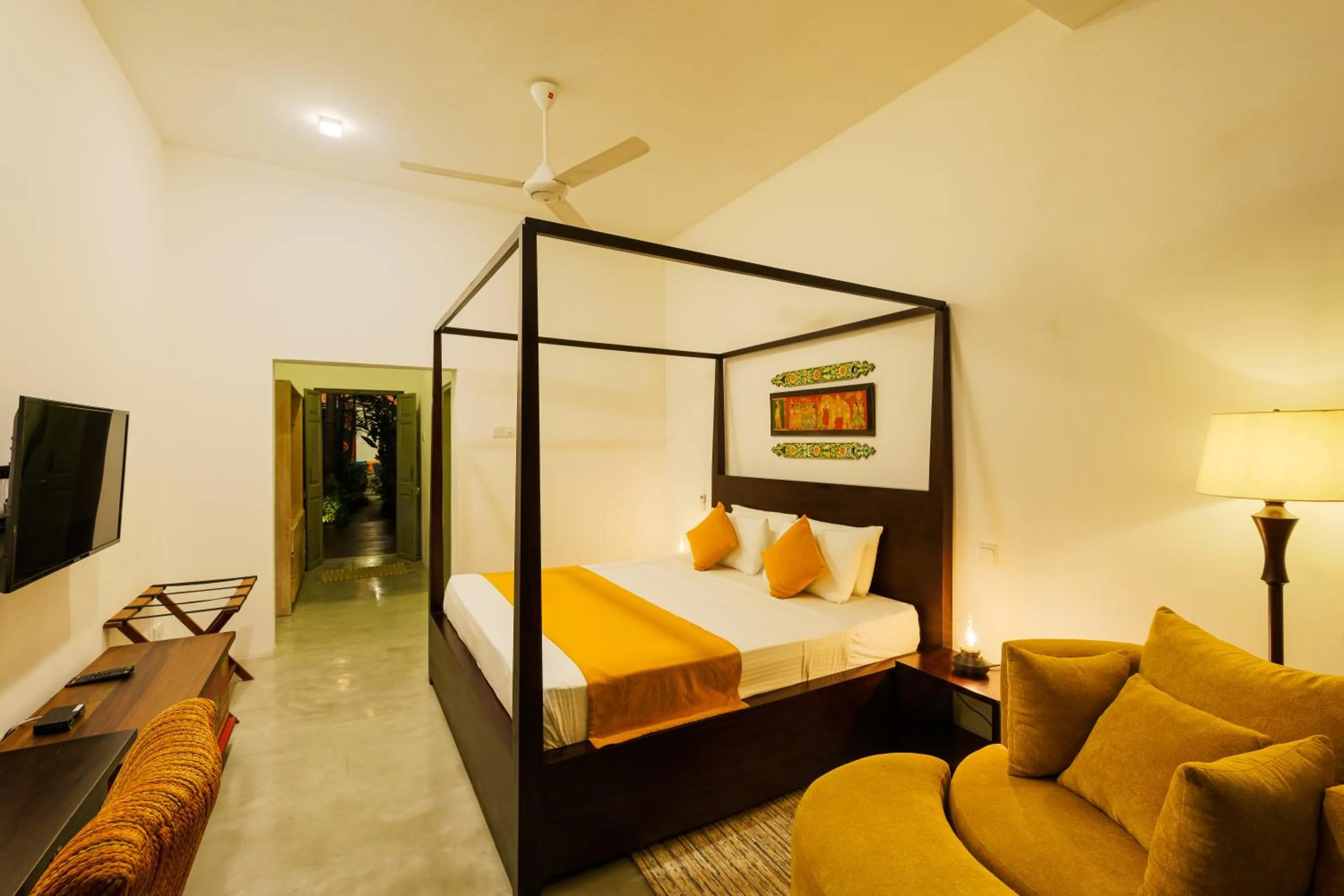 Bed in Angam Villas Colombo