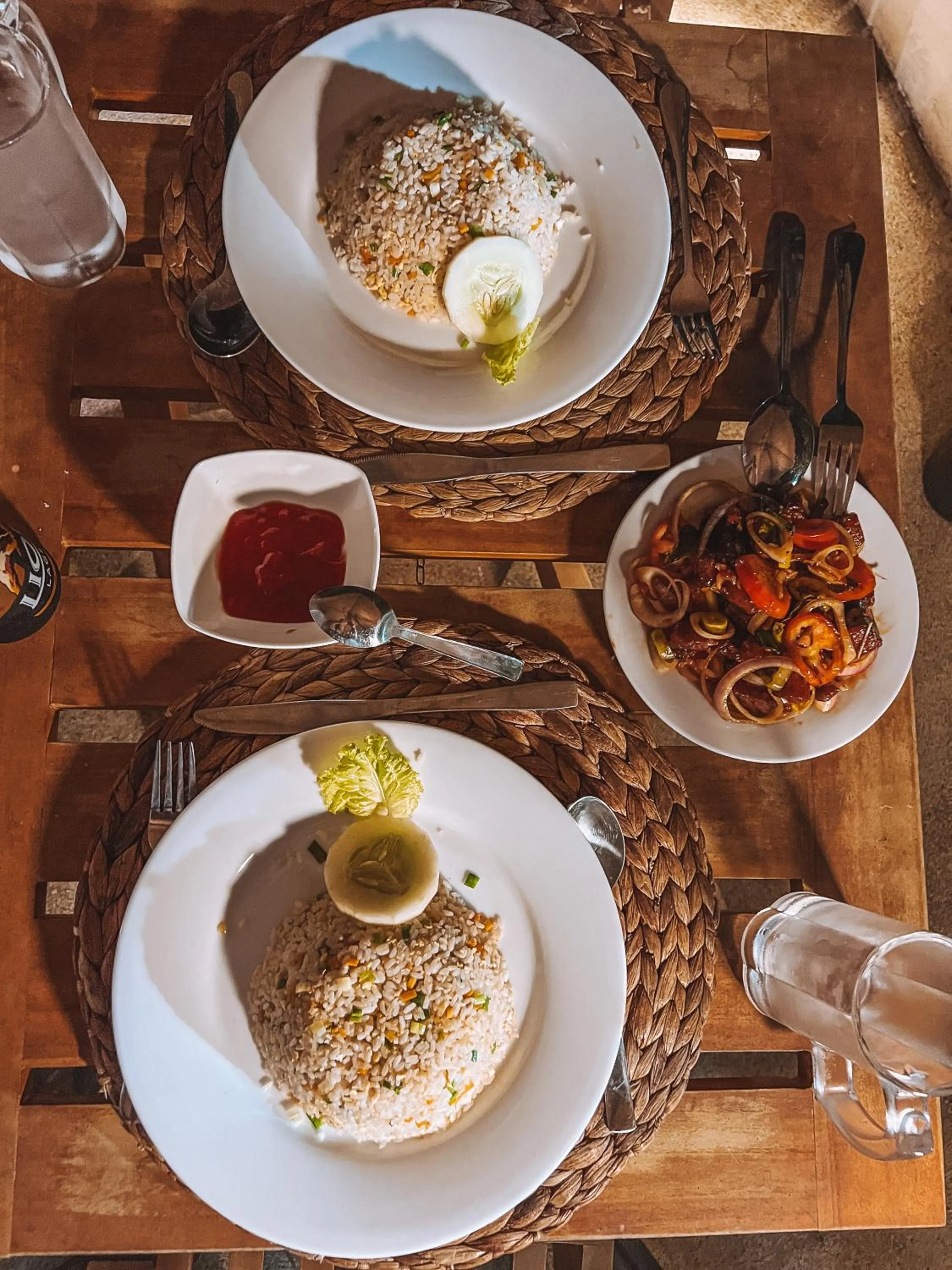 Food and drinks in Angam Villas Colombo