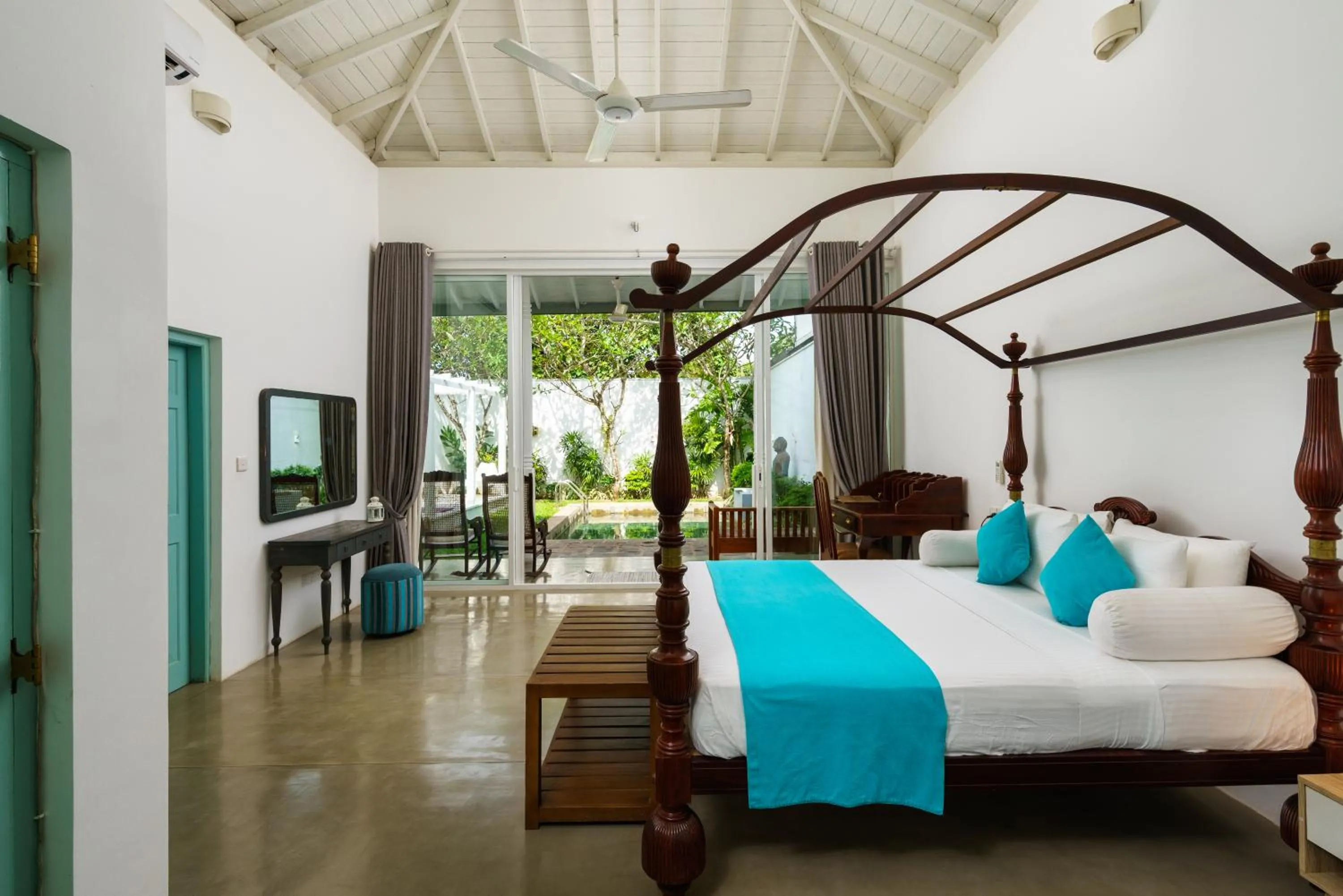 Bedroom, Bed in Angam Villas Colombo