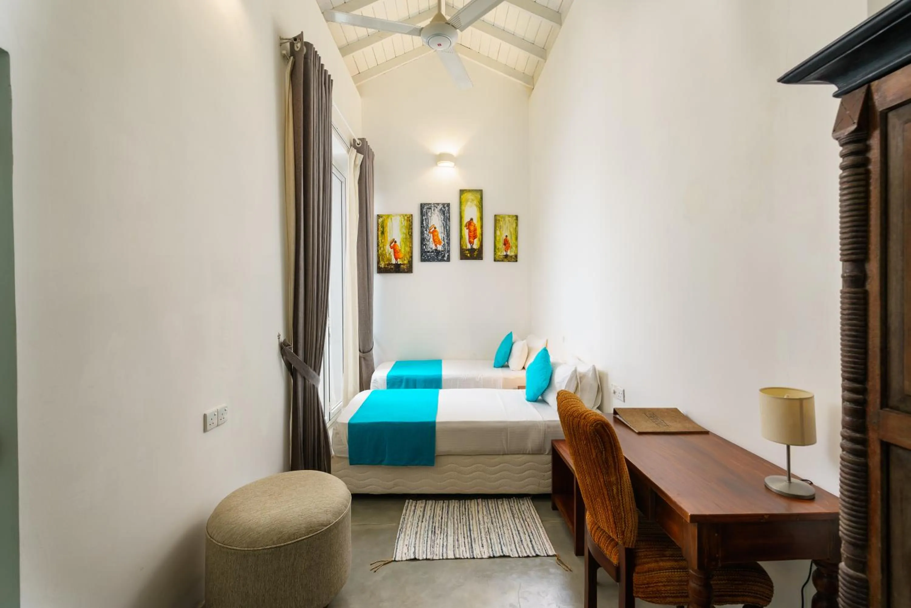 Bed in Angam Villas Colombo