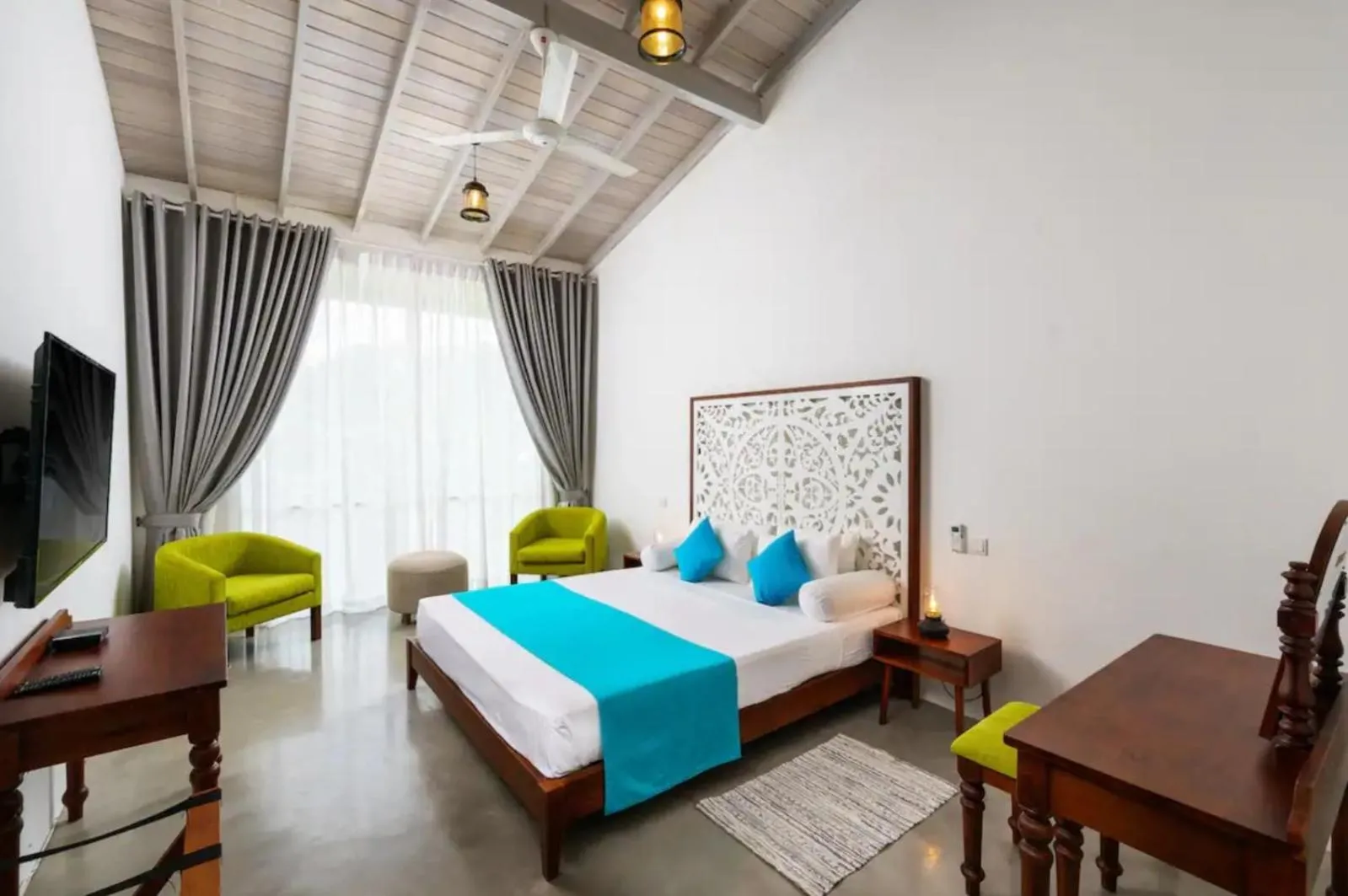 Bed in Angam Villas Colombo