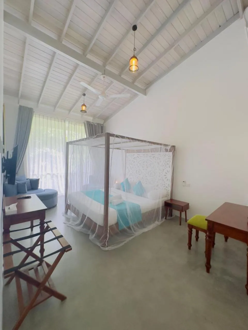 Bed in Angam Villas Colombo