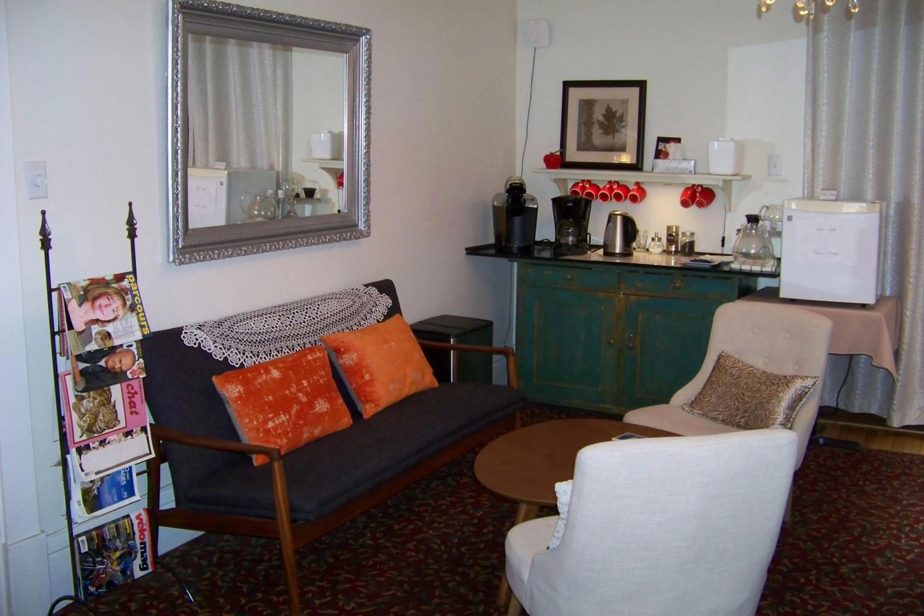 Coffee/tea facilities in Auberge aux Deux Lions