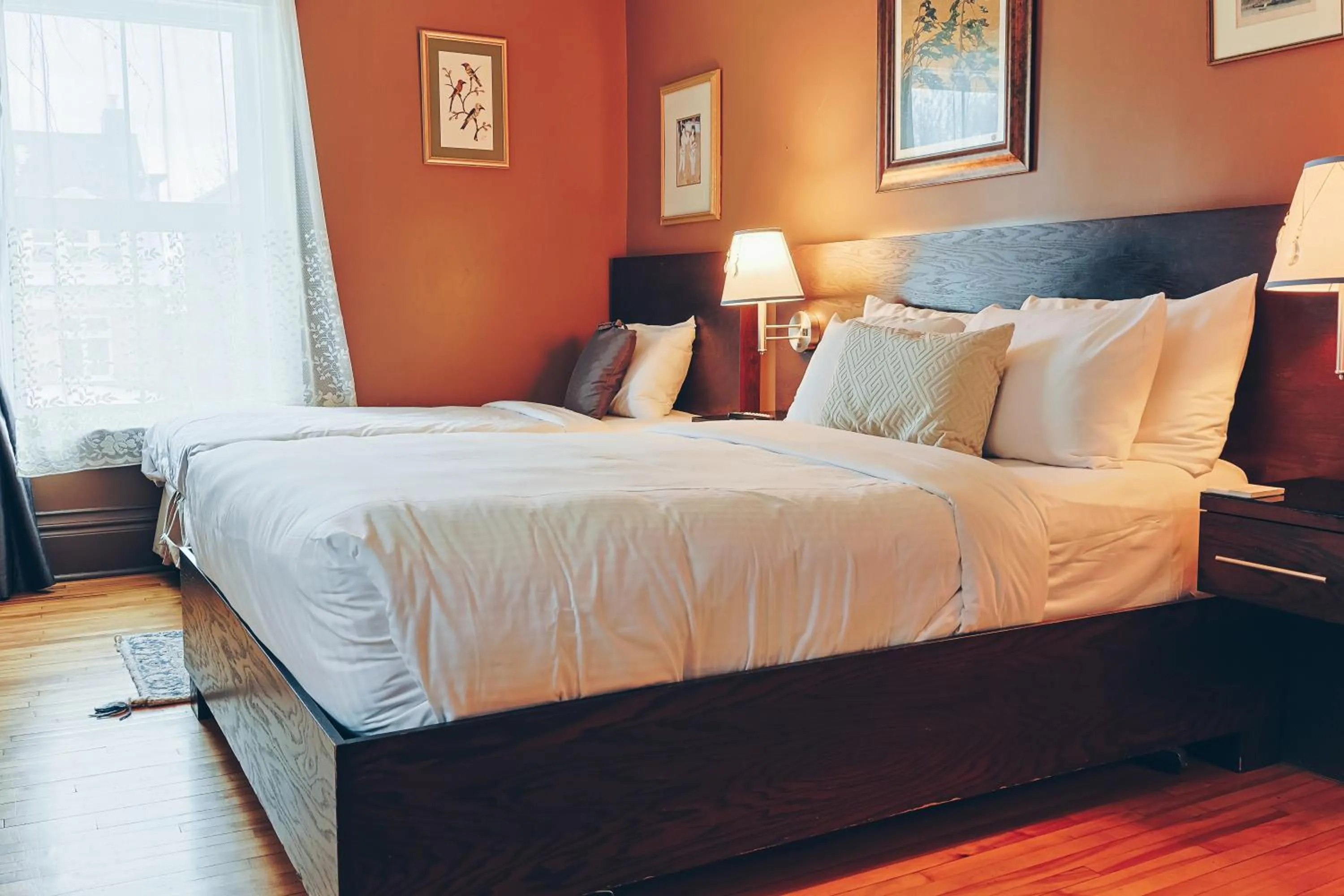 Bed in Auberge aux Deux Lions