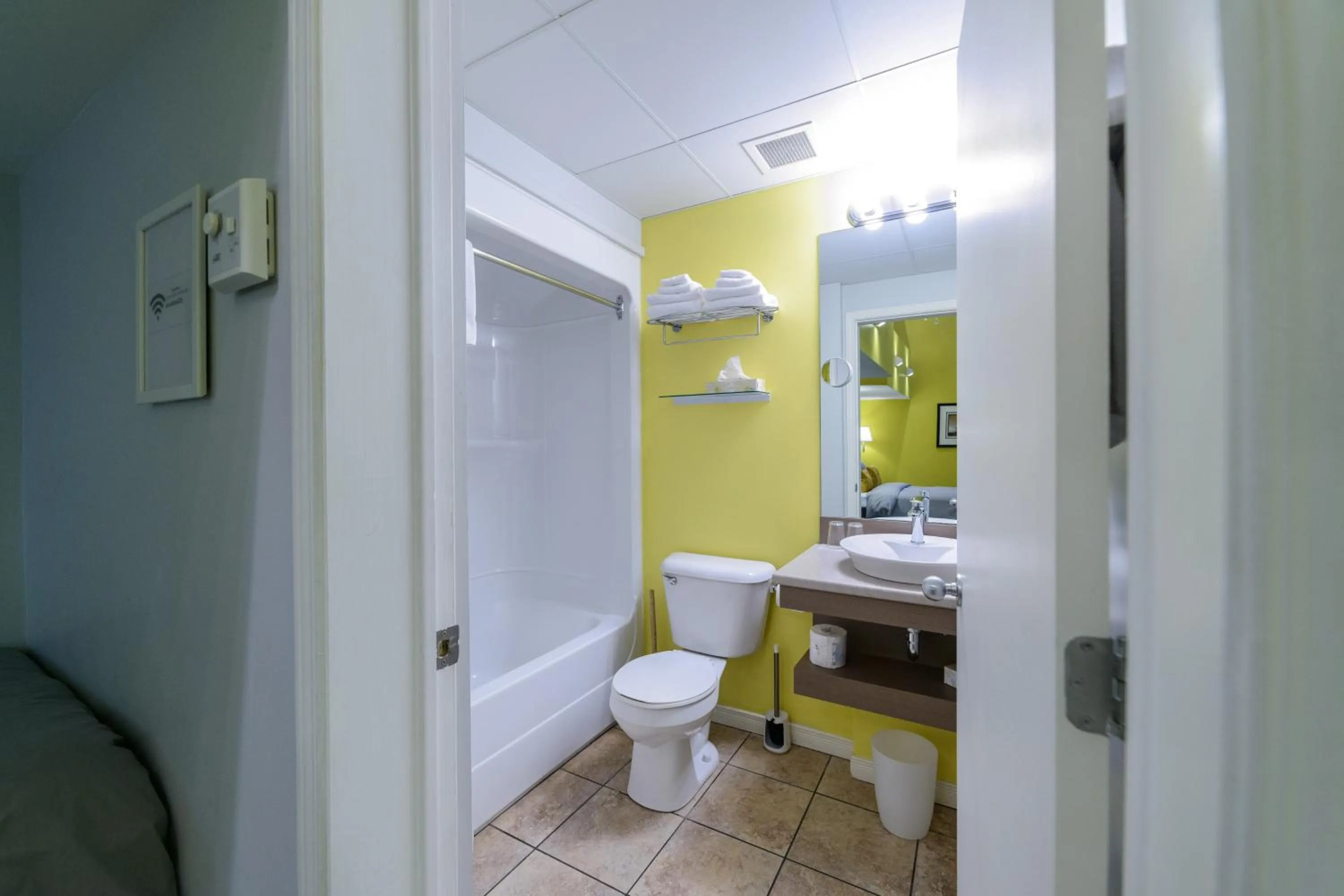 Toilet in Auberge aux Deux Lions