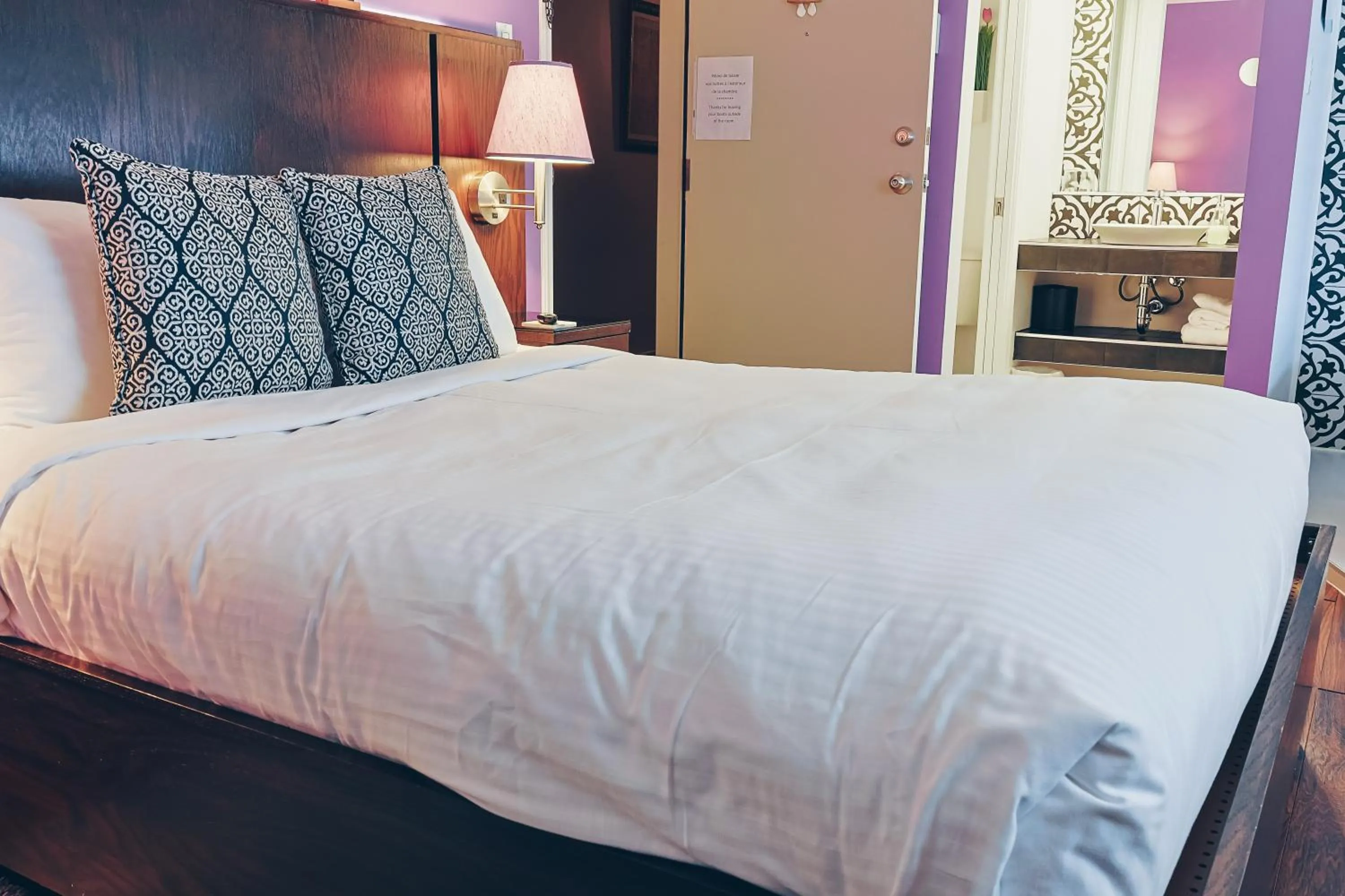 Bed in Auberge aux Deux Lions