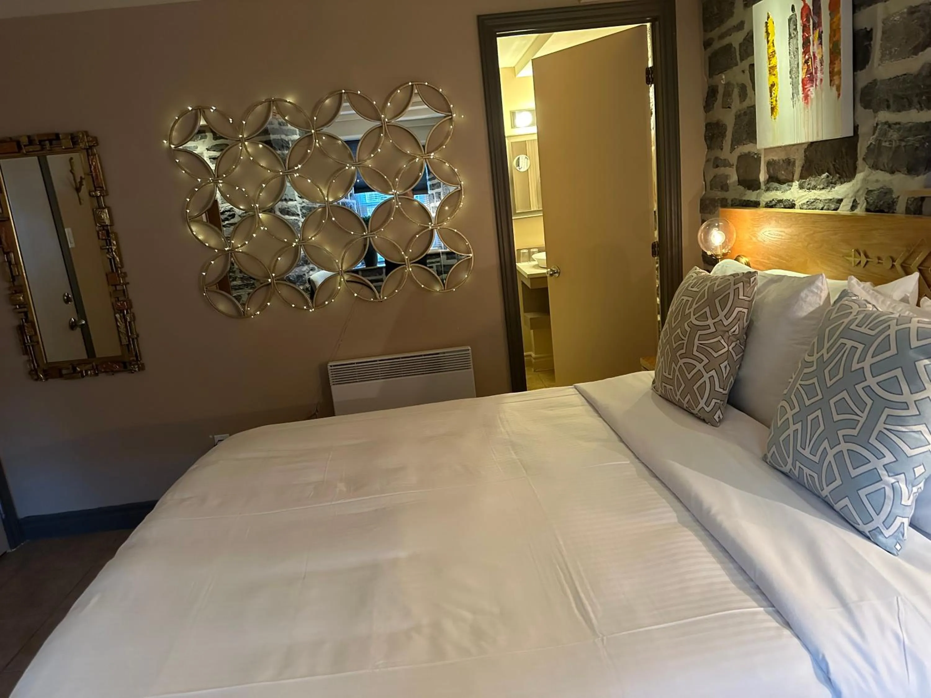 Bed in Auberge aux Deux Lions