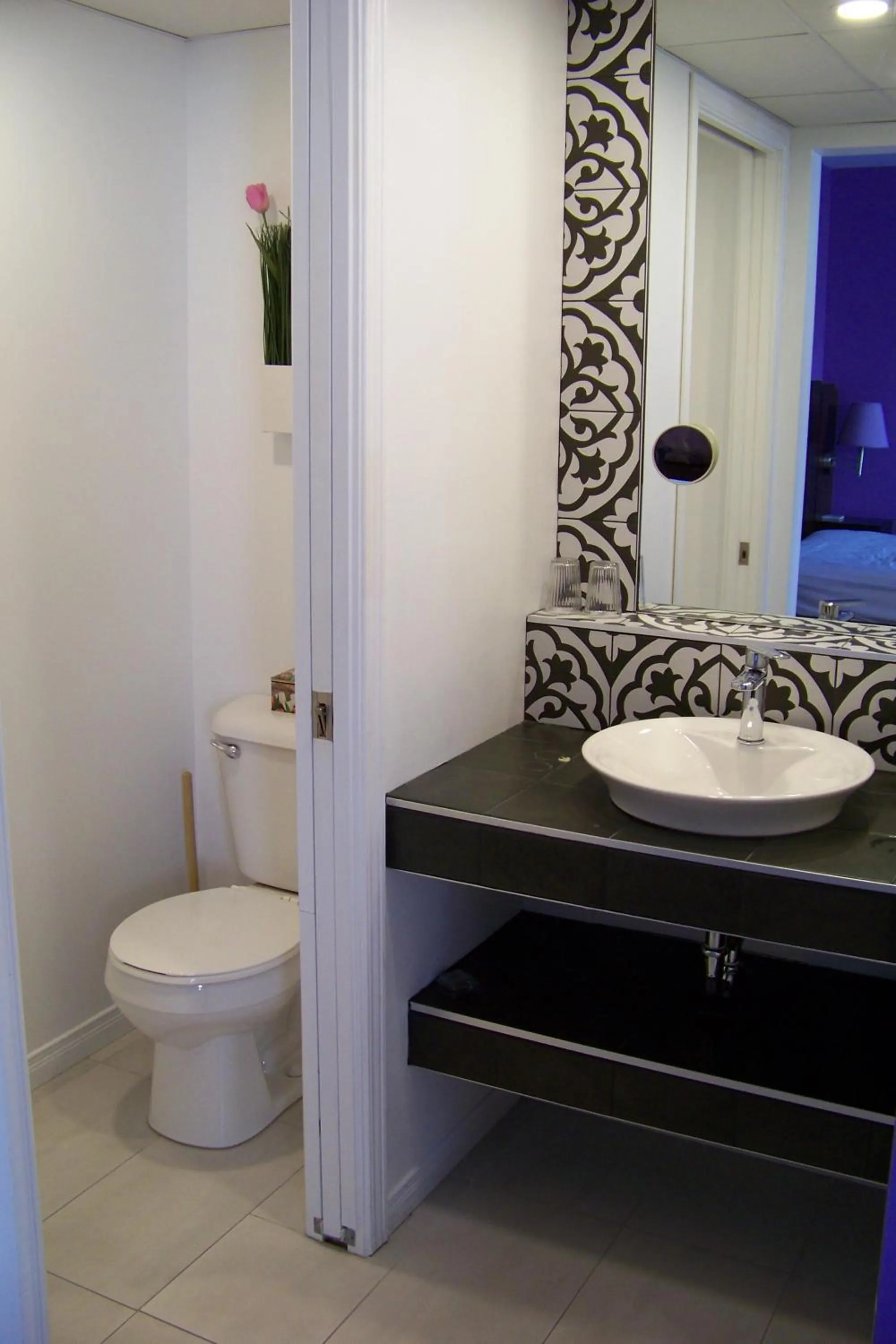 Bathroom in Auberge aux Deux Lions