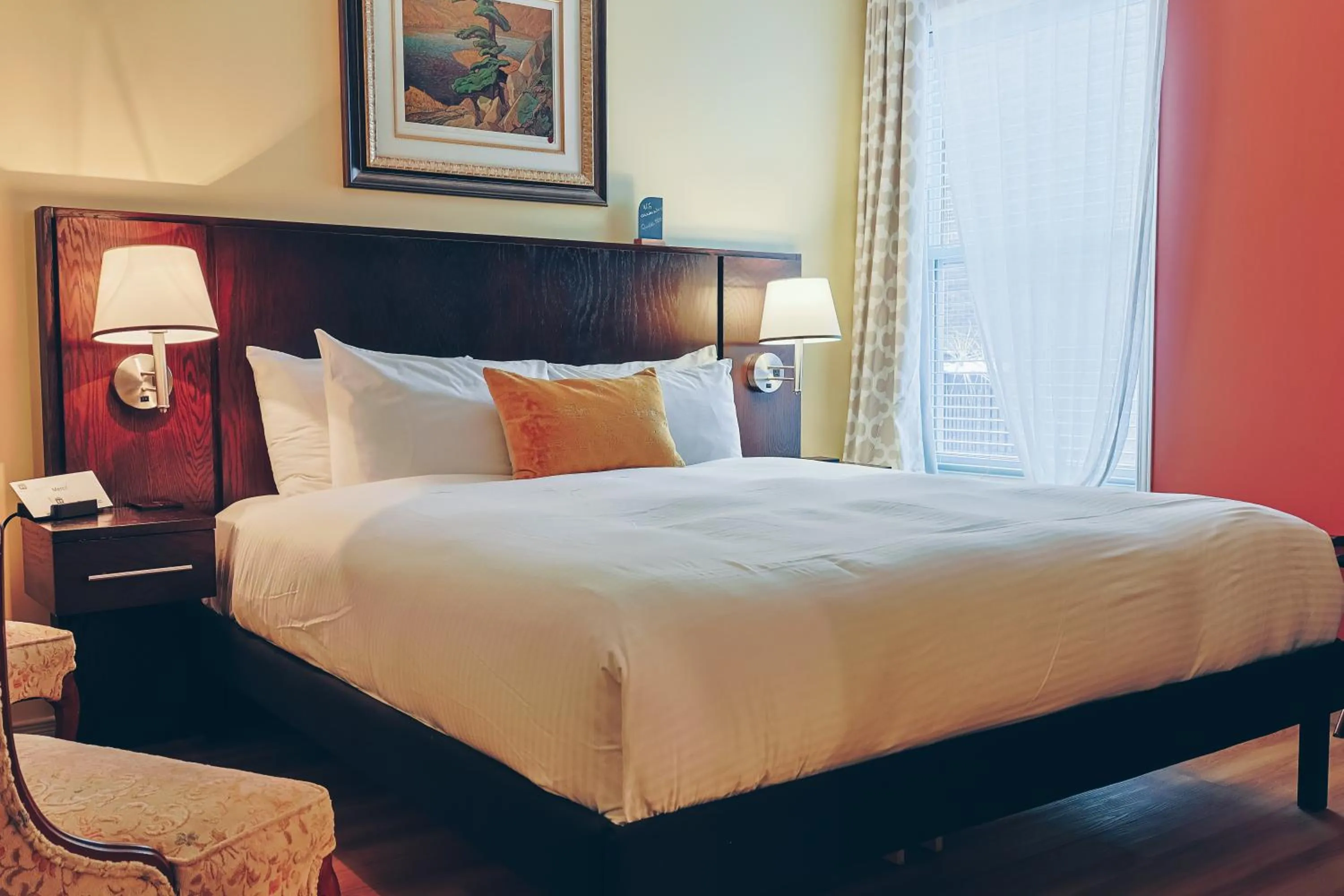 Bed in Auberge aux Deux Lions