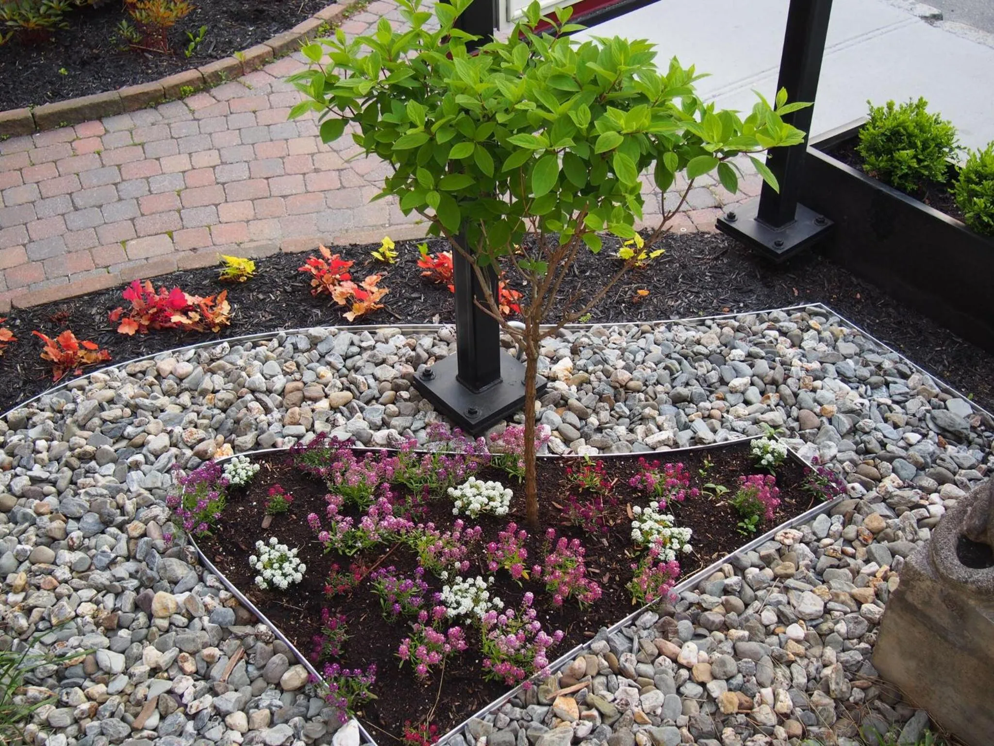 Garden in Auberge aux Deux Lions