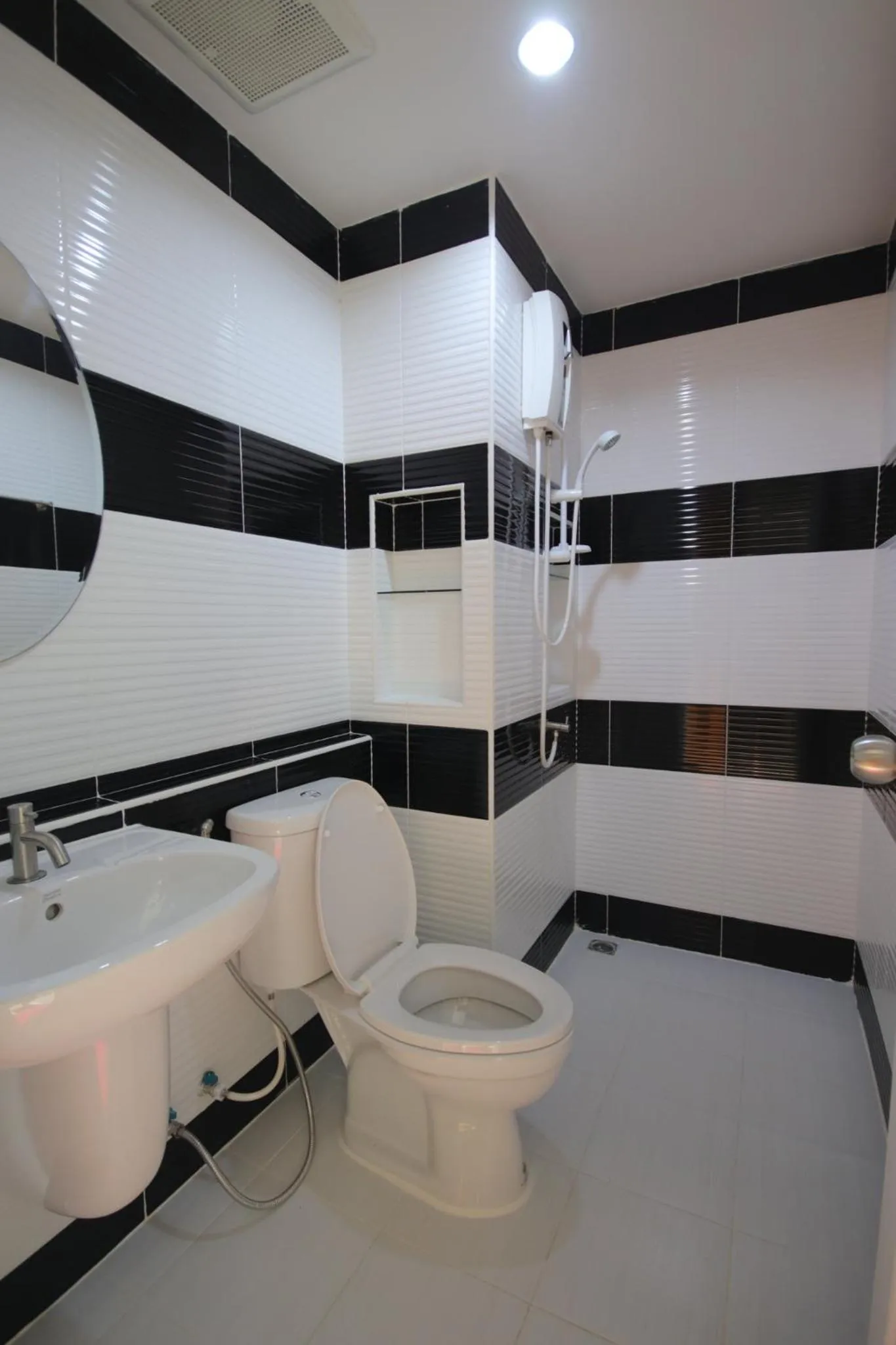 Shower in The Cosy River