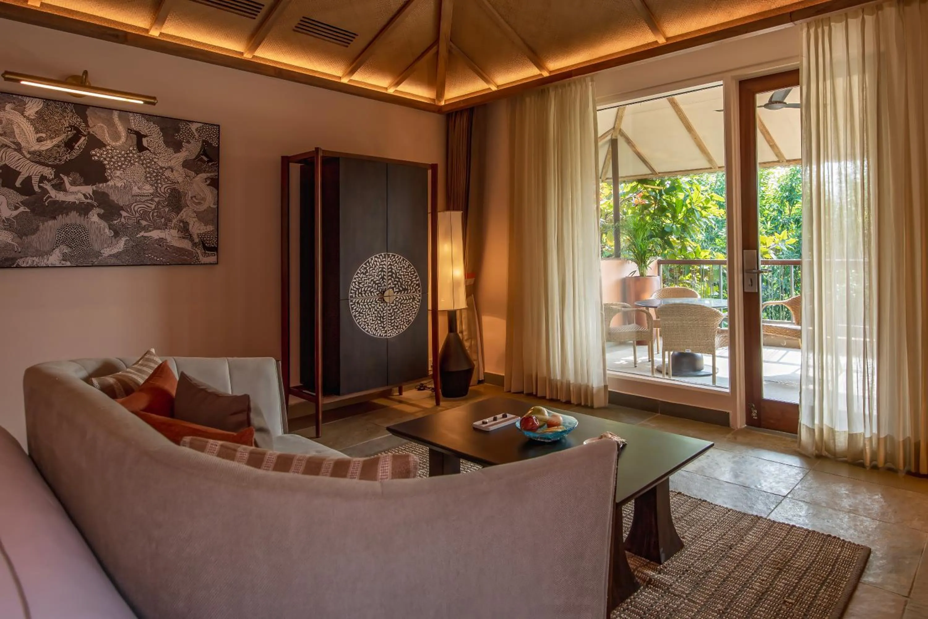 Balcony/Terrace in Taj Sawai,Ranthambore