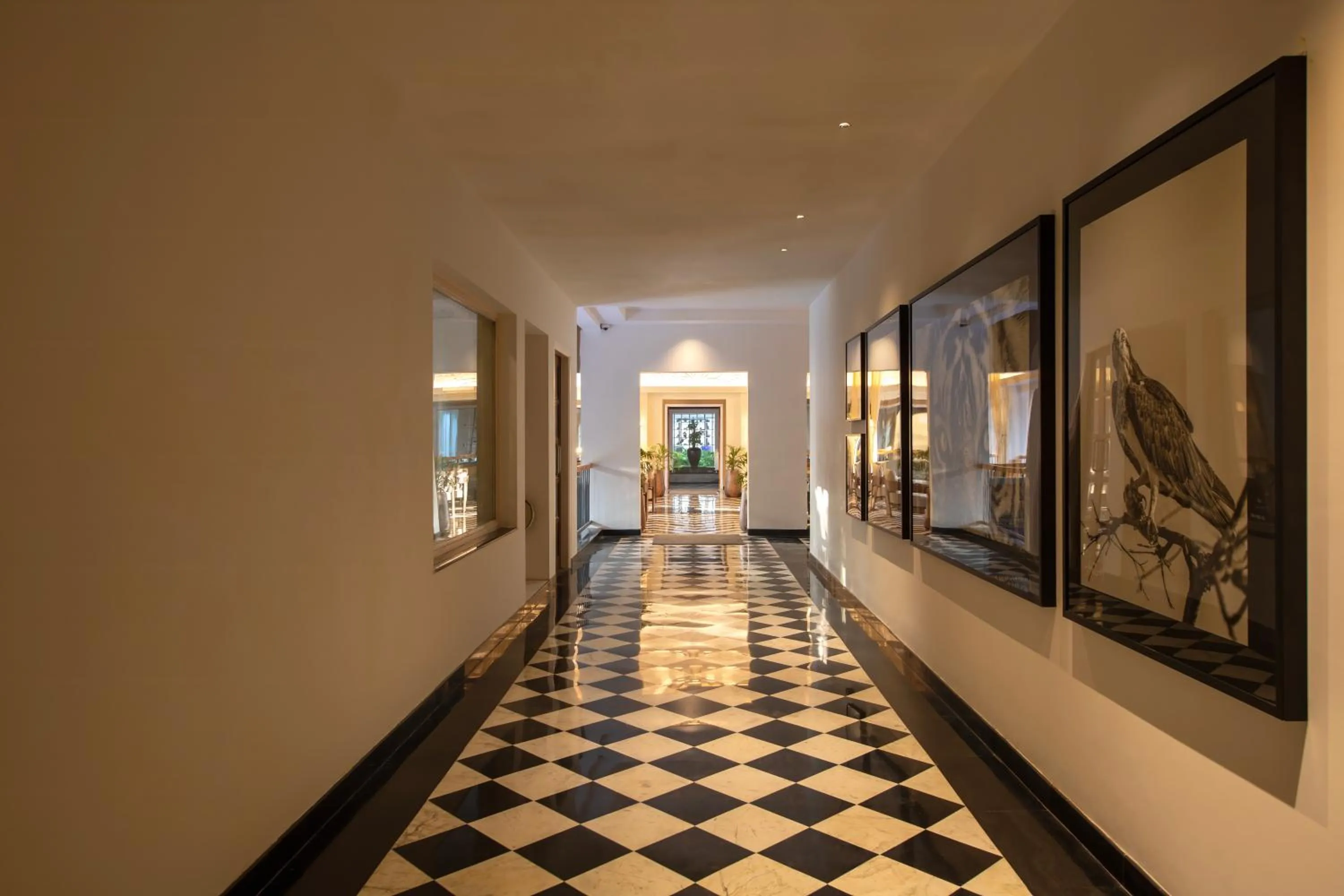 Decorative detail in Taj Sawai,Ranthambore