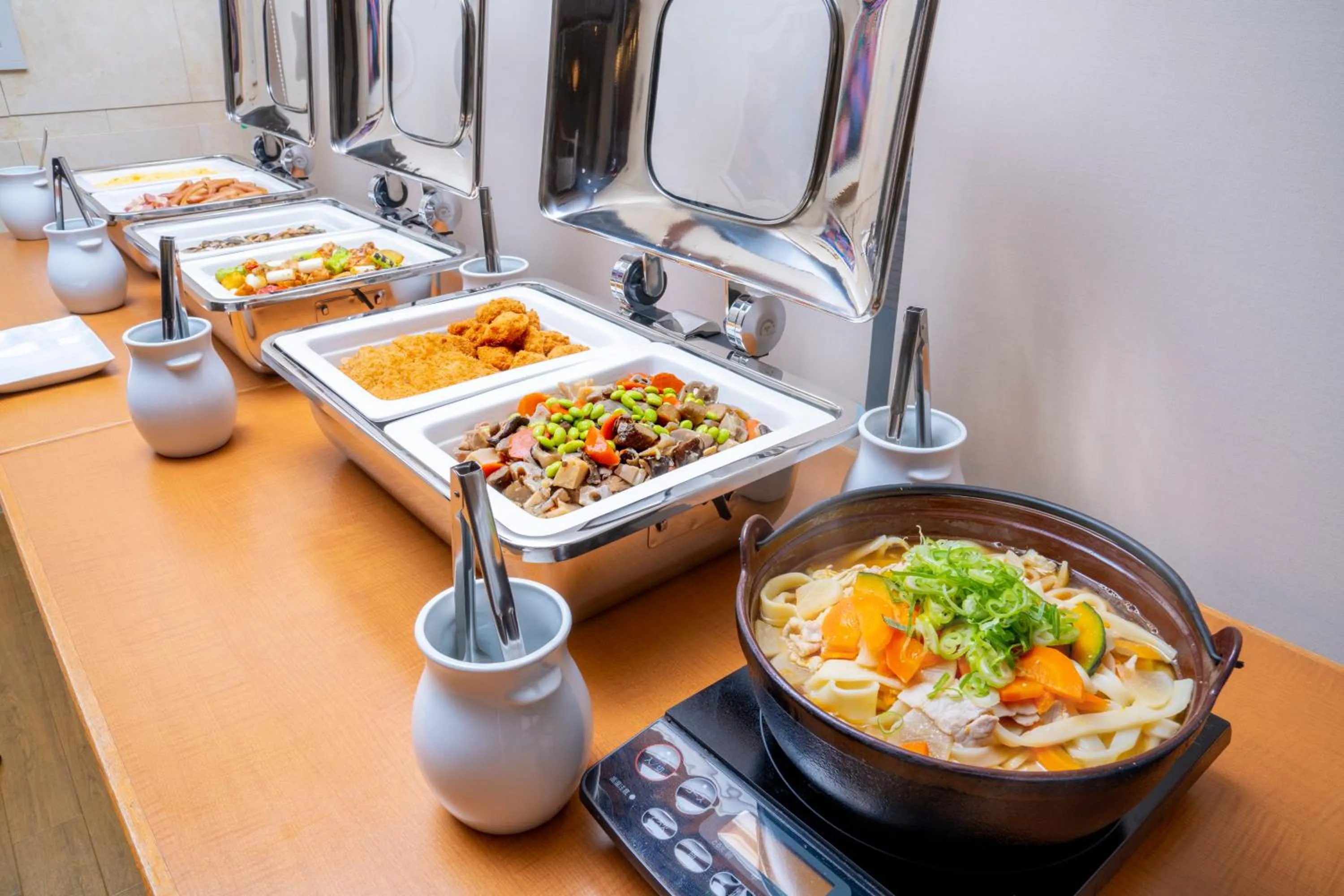 Buffet breakfast in Kofu Washington Hotel Plaza