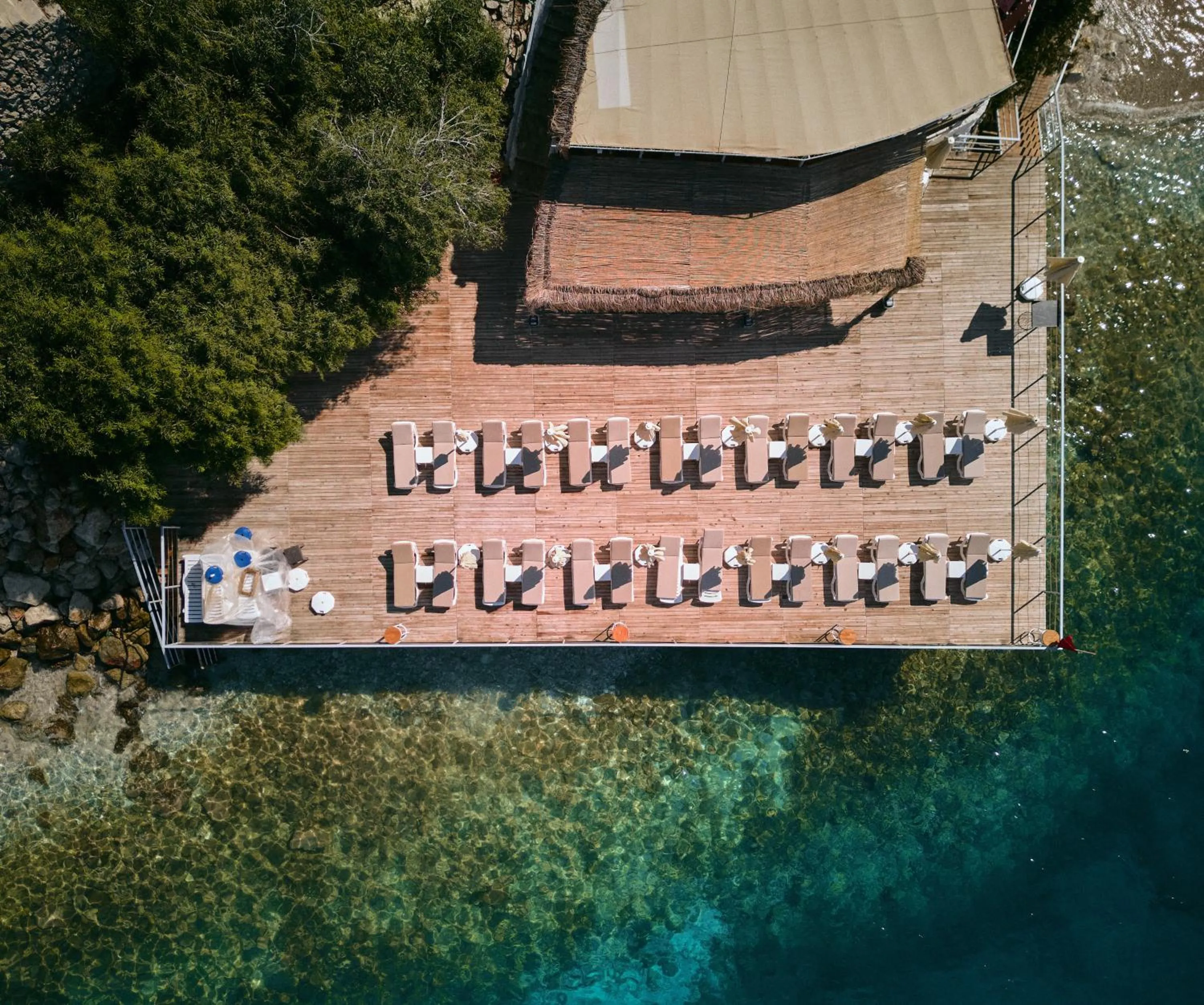 Beach in Kaş Köy Hotel