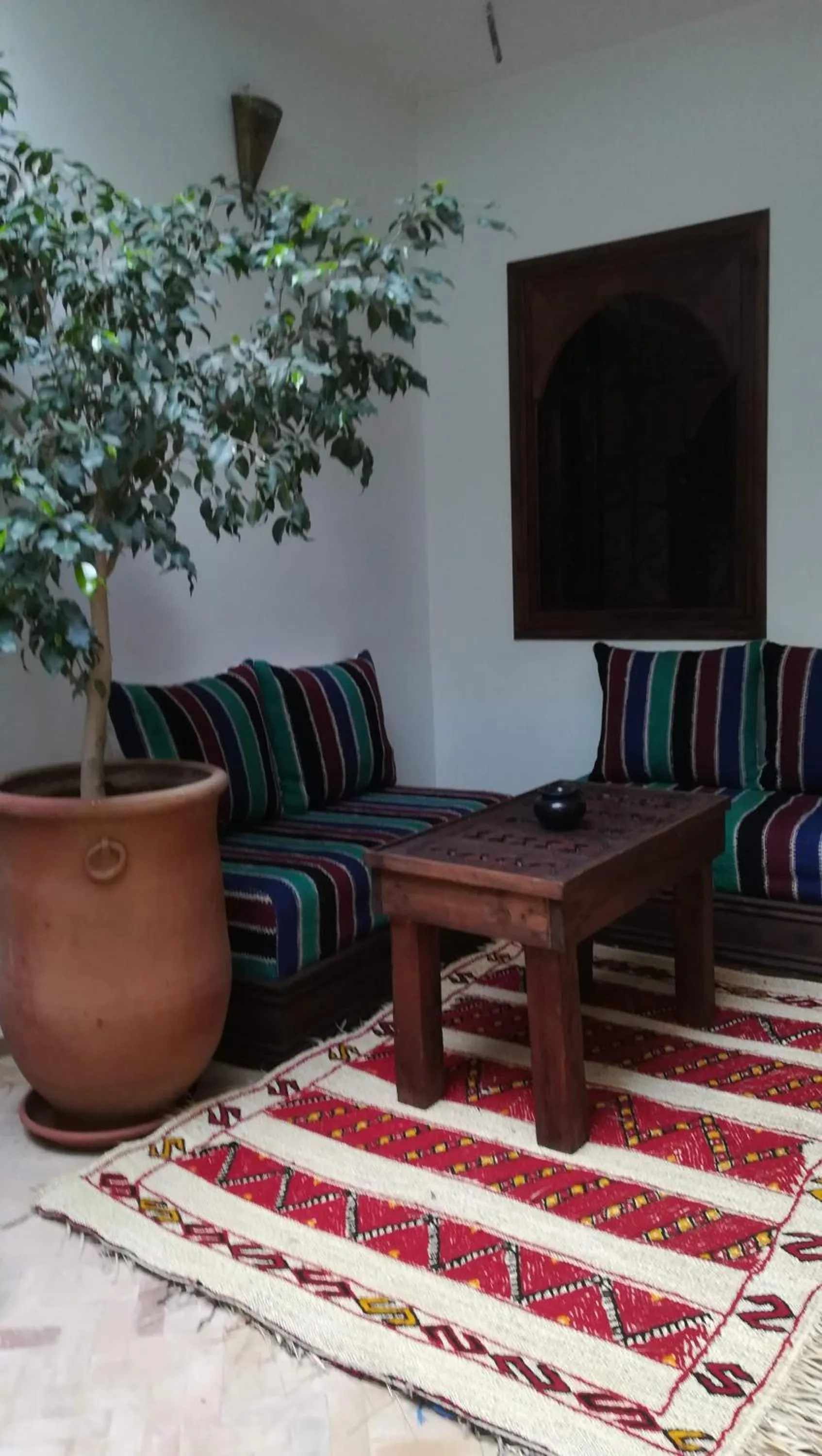 Living room in Riad Achwaq