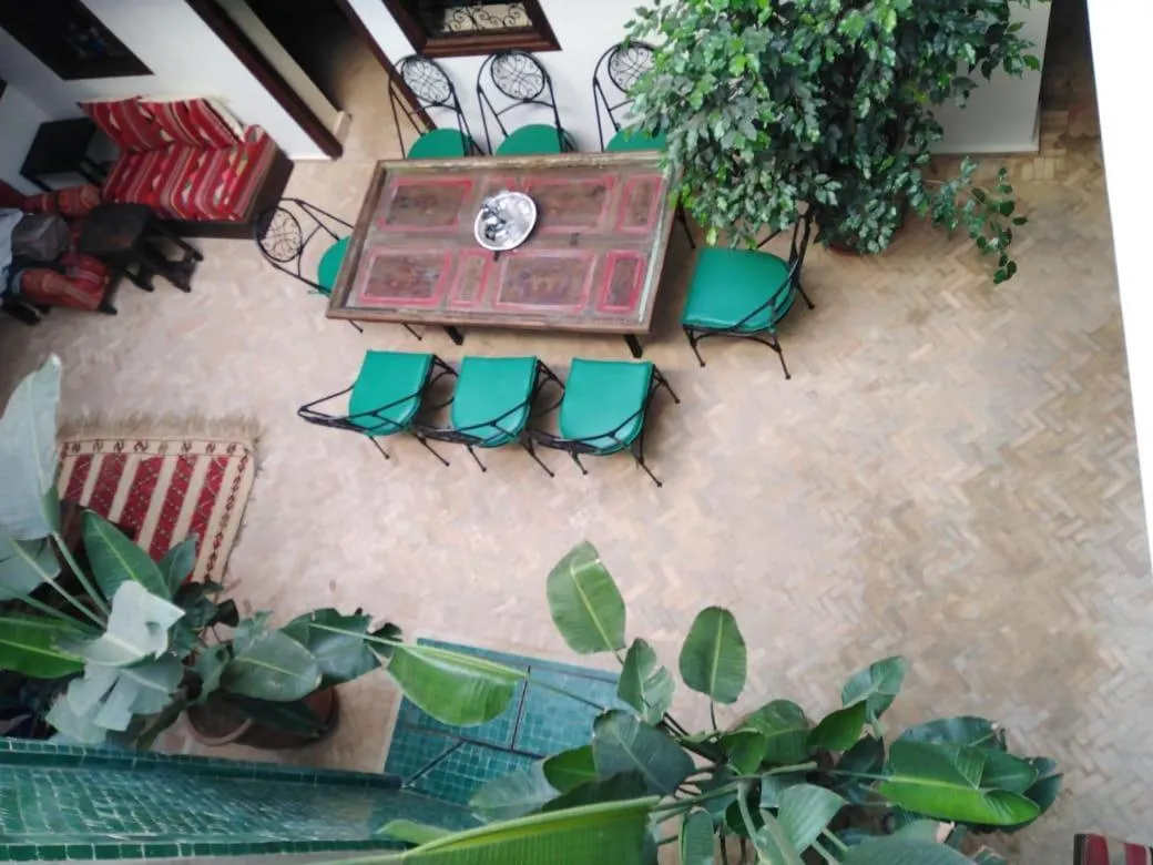 Patio in Riad Achwaq