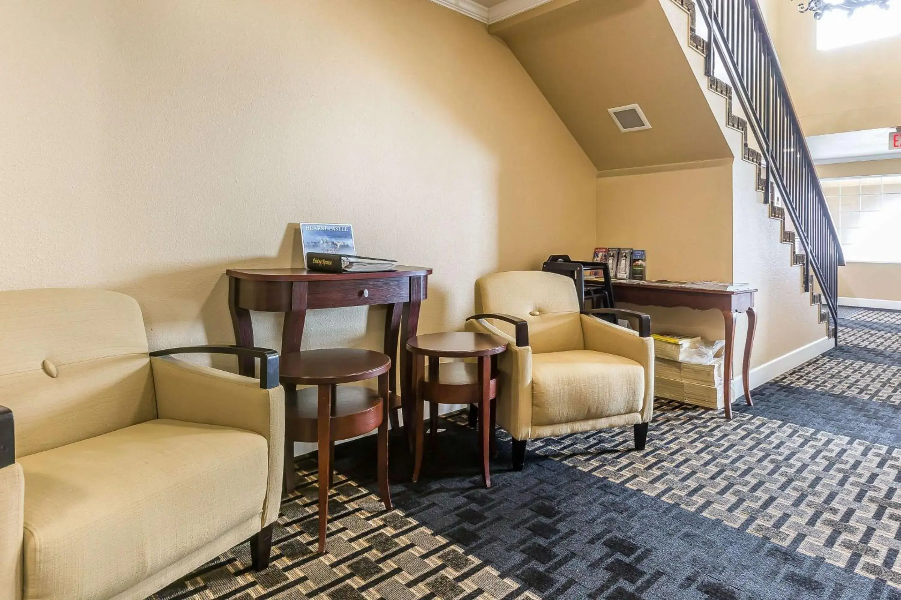 Lobby or reception in Quality Inn near Hearst Castle Lobby or reception in Quality Inn near Hearst Castle