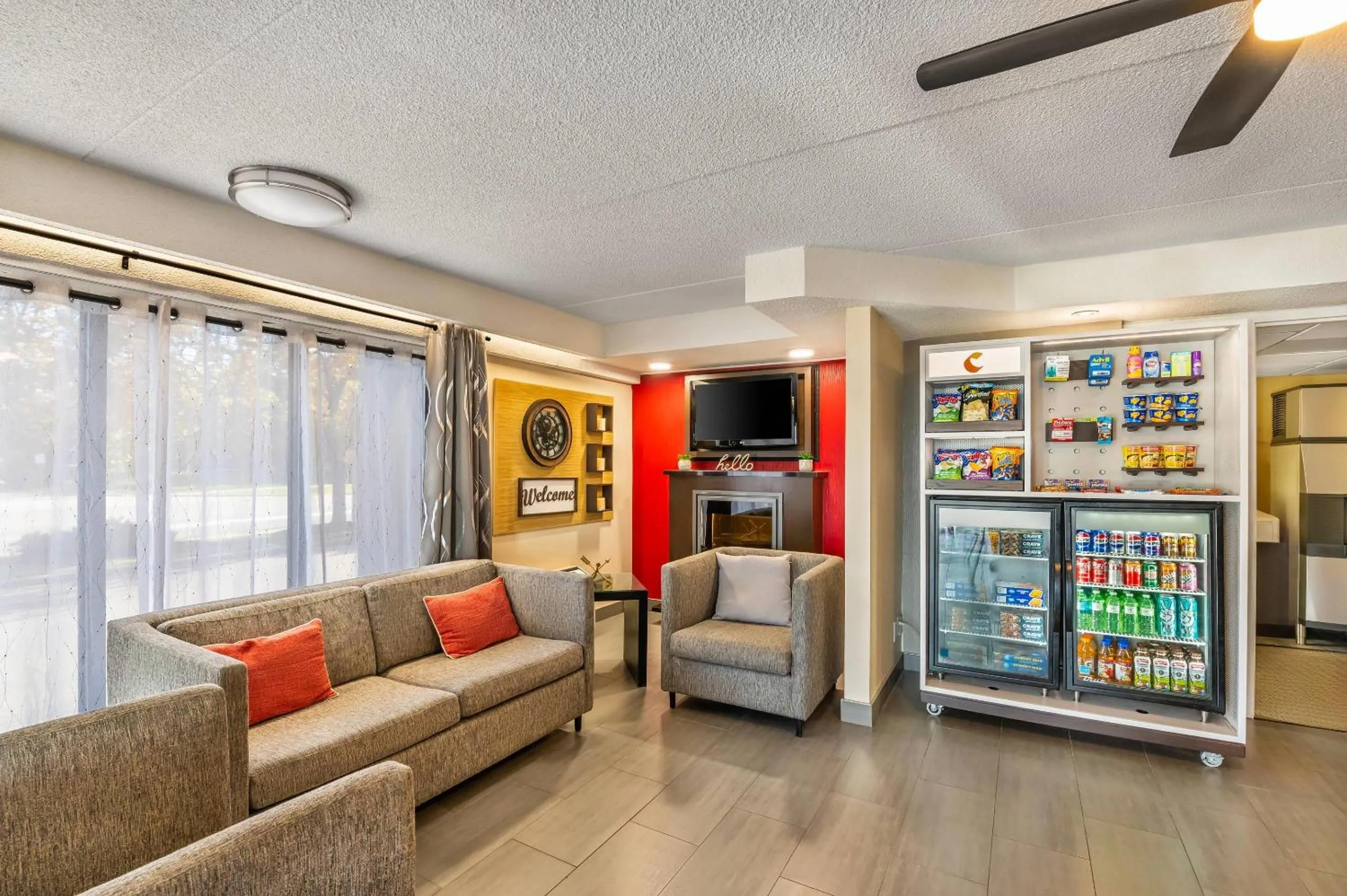 Lobby or reception in Comfort Inn