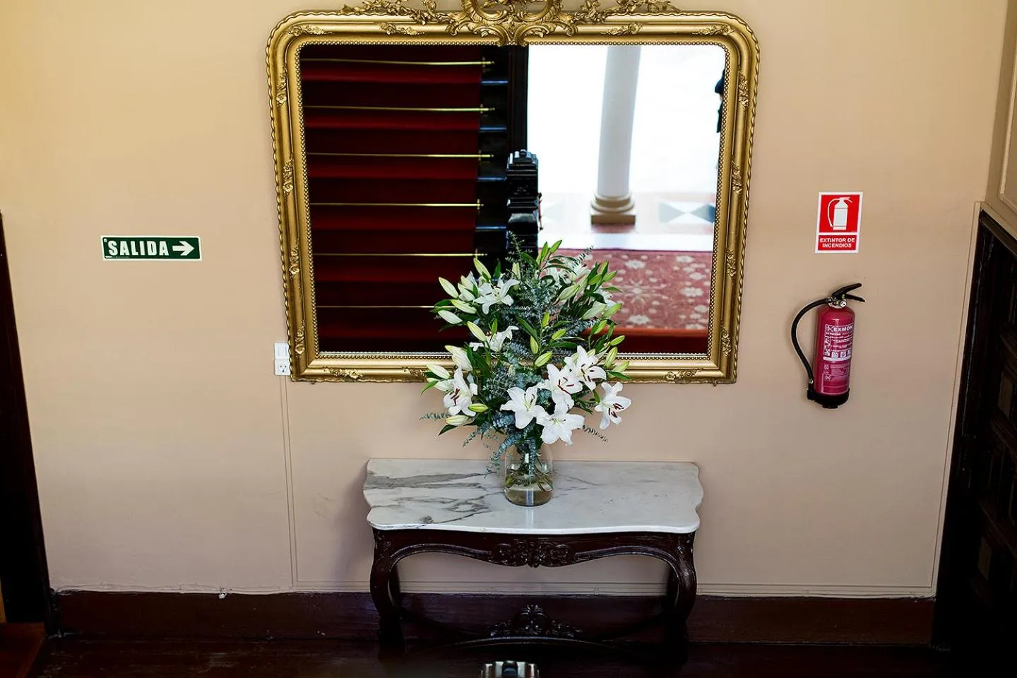 Decorative detail in Hotel Aguere