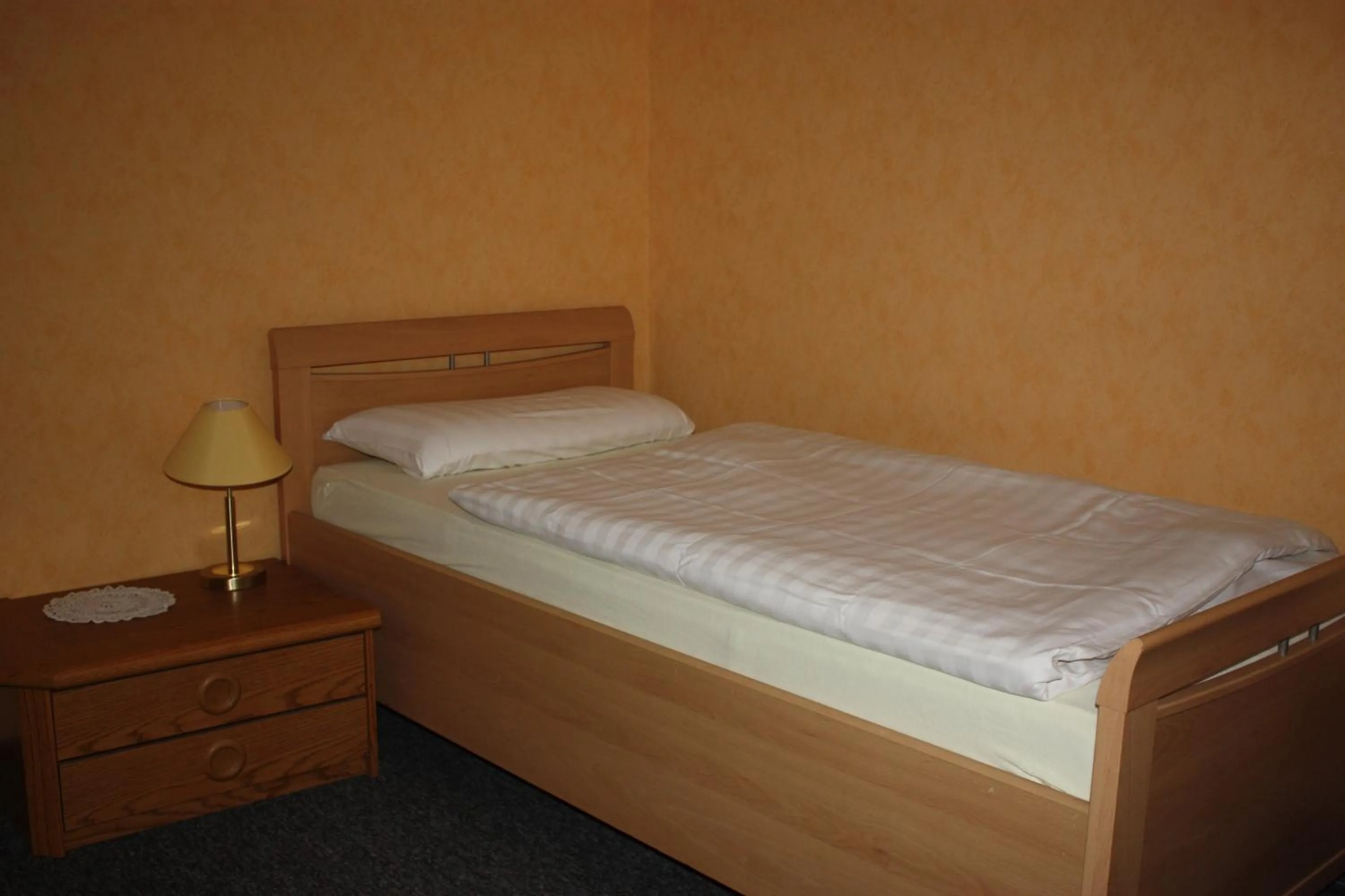 Bed in Hotel zum Nordpol