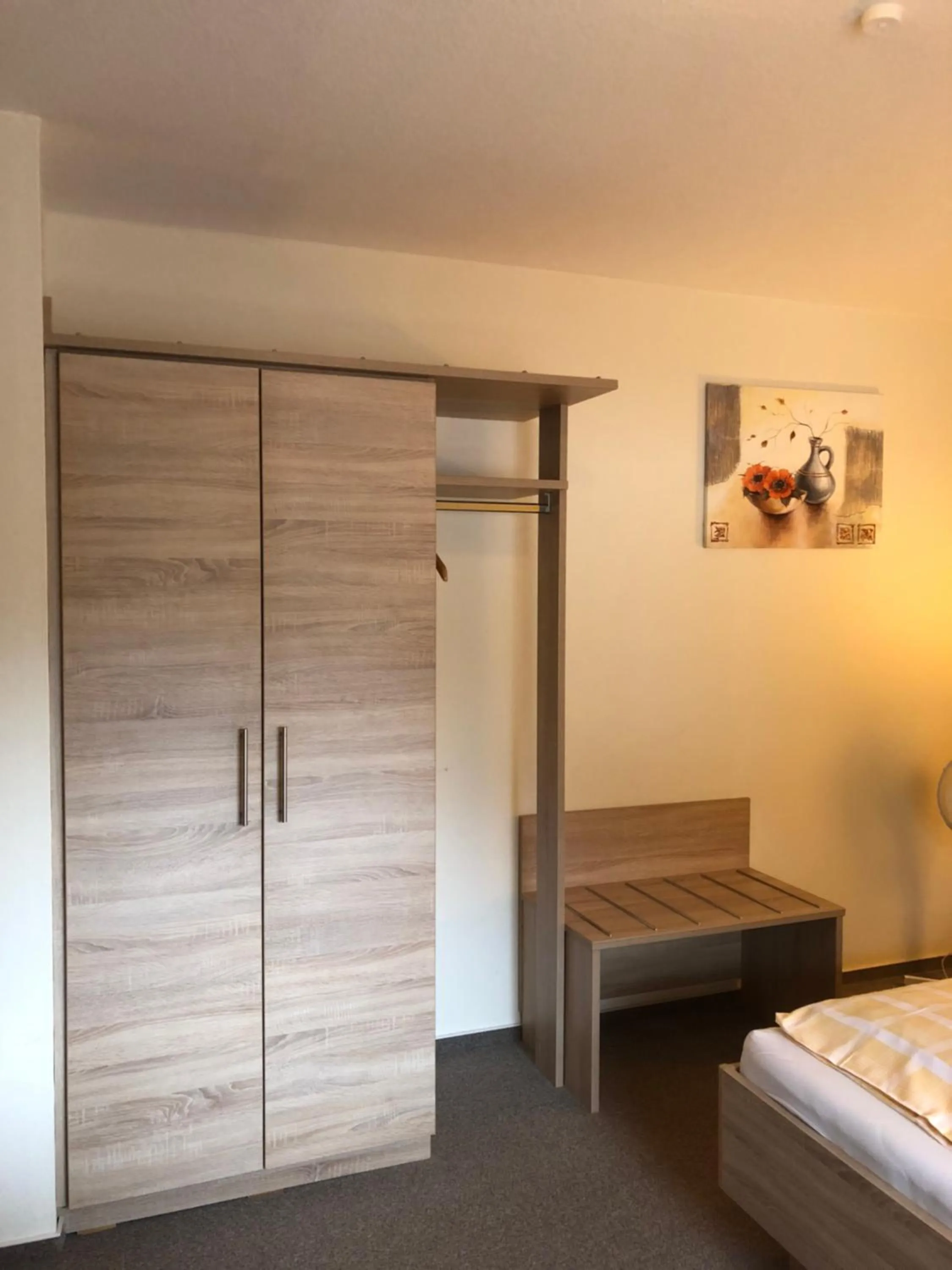 Bed in Hotel zum Nordpol