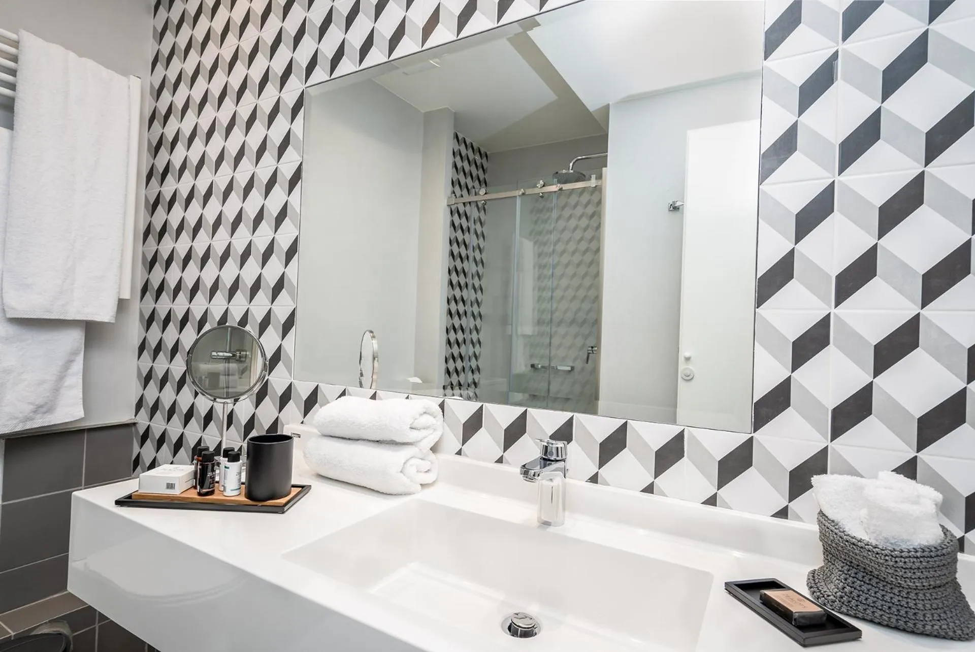 Bathroom in Urban Nest - Suites & Apartments