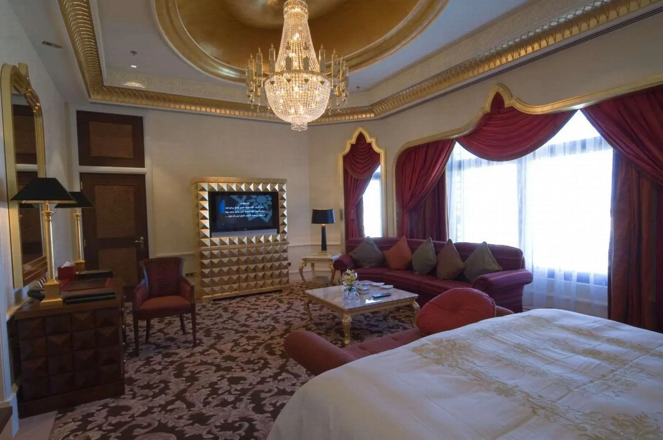 Bed in Waldorf Astoria Jeddah - Qasr Al Sharq Bed in Waldorf Astoria Jeddah - Qasr Al Sharq