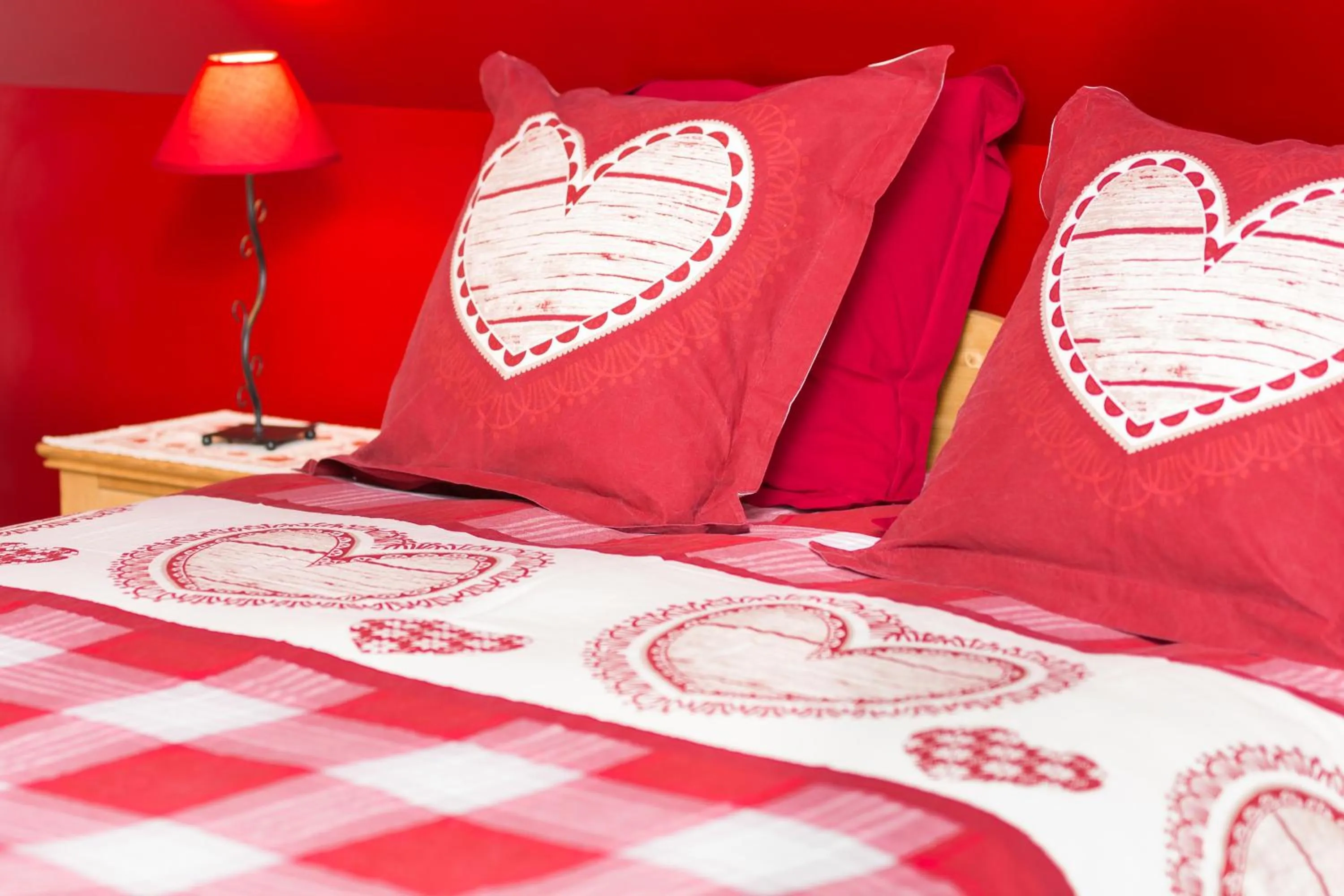 Bed in L'Attrap'Rêves : Le confort Hôtelier, la convivialité en plus