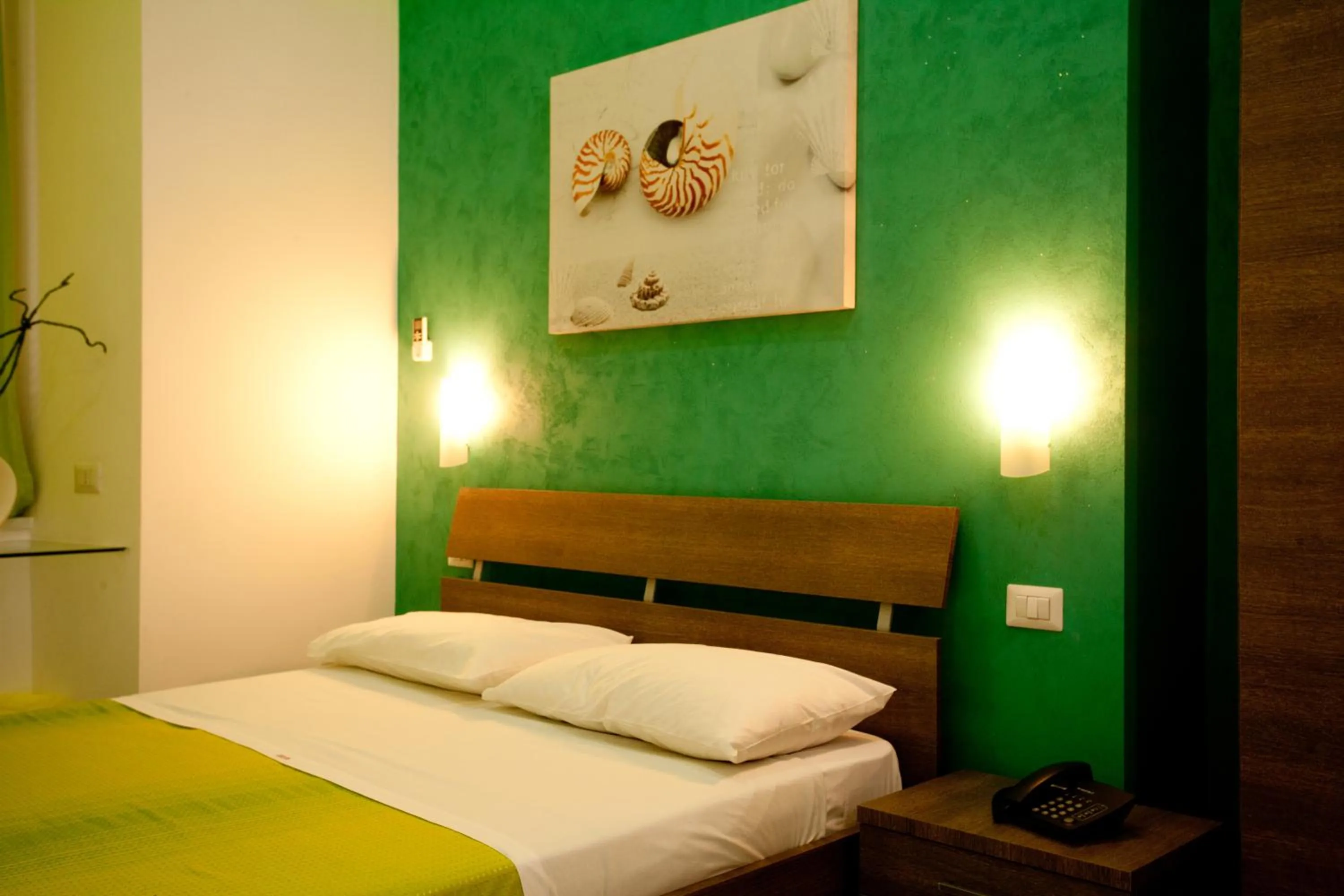 Decorative detail, Bed in MergellinaResort