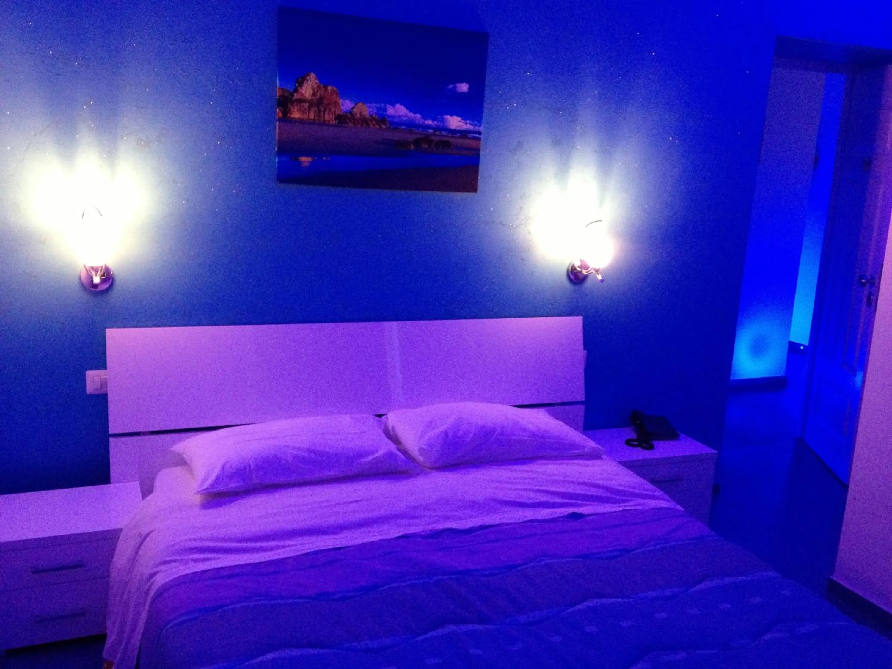 Decorative detail, Bed in MergellinaResort