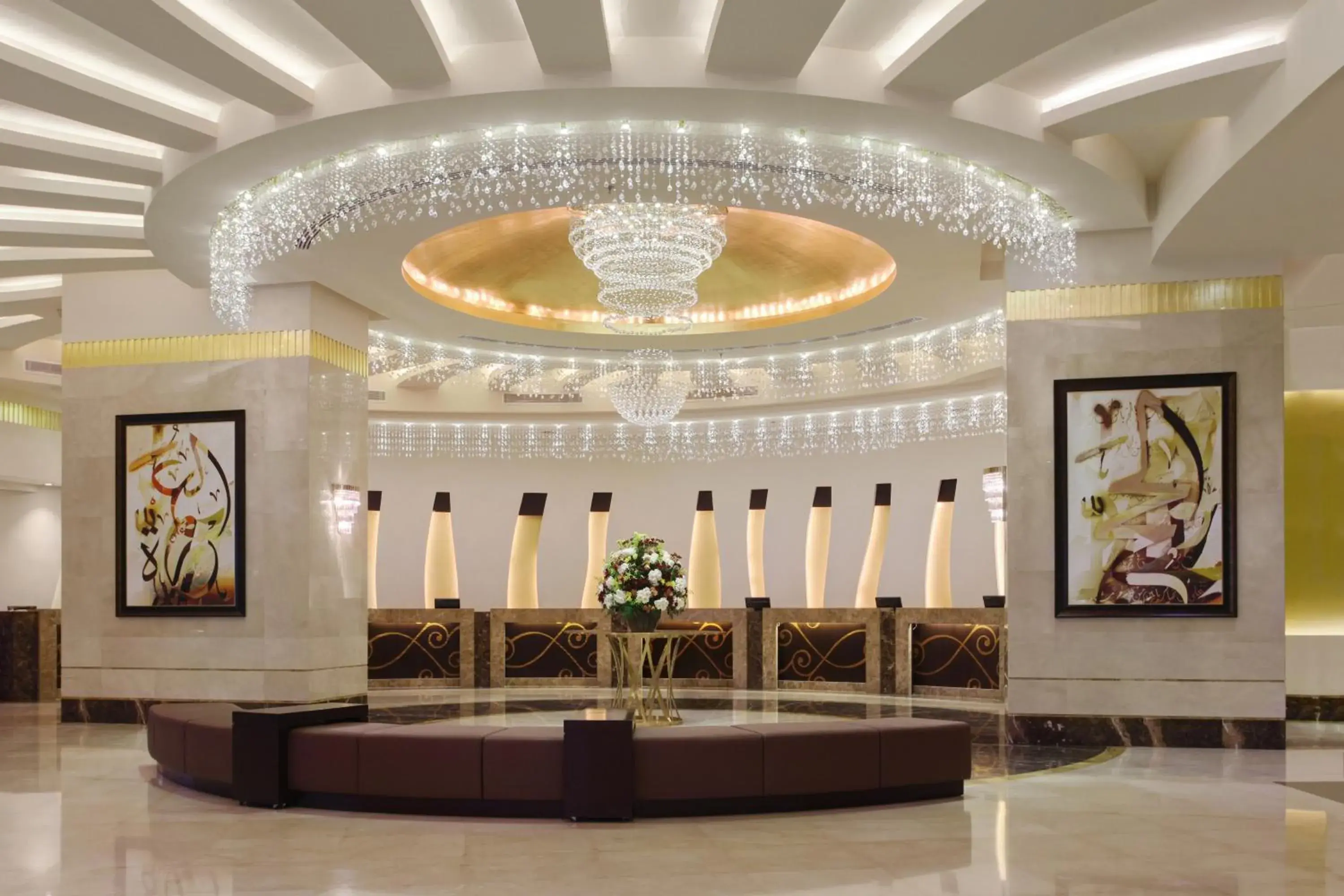 Lobby or reception in Makkah Hotel Lobby or reception in Makkah Hotel