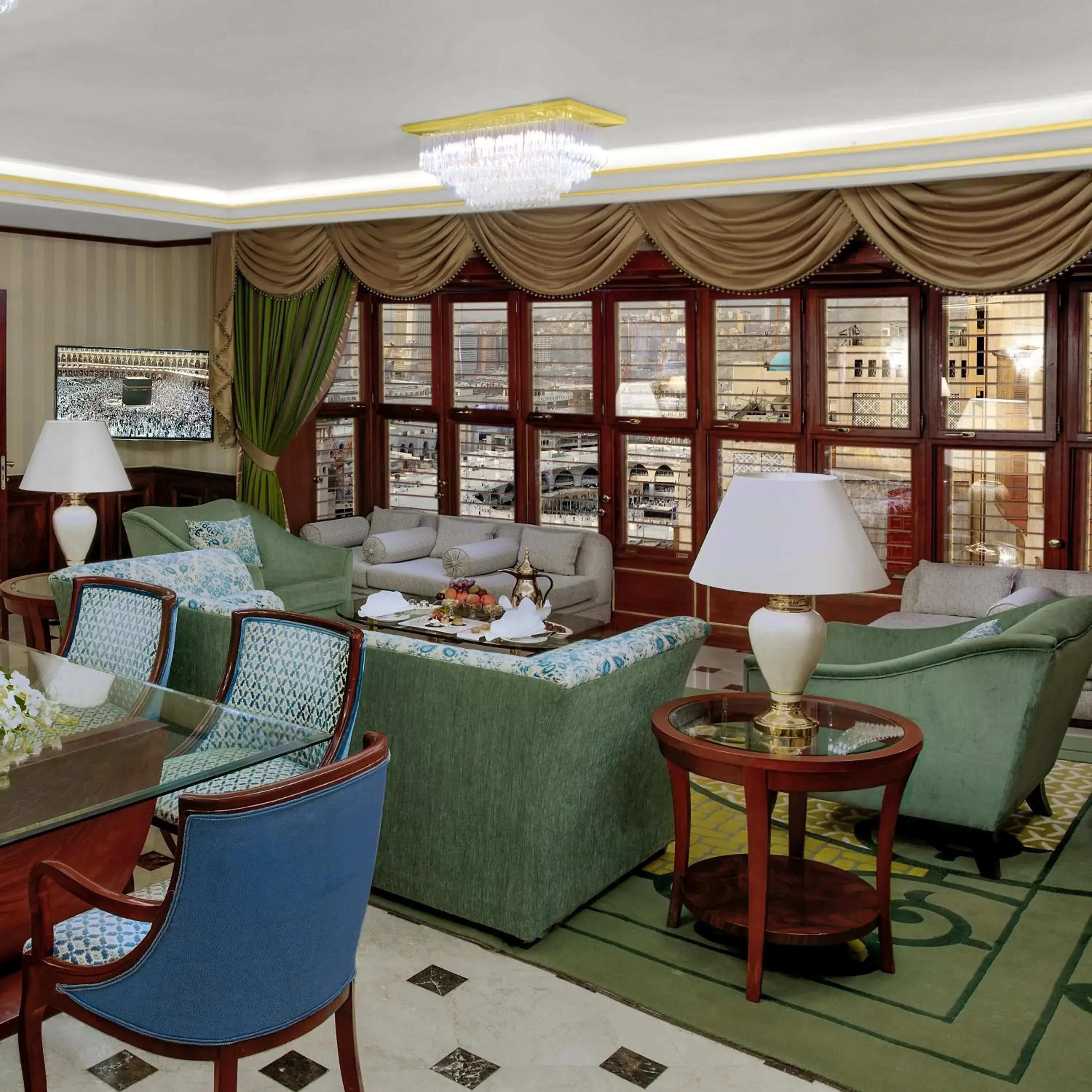 Living room in Makkah Hotel Living room in Makkah Hotel