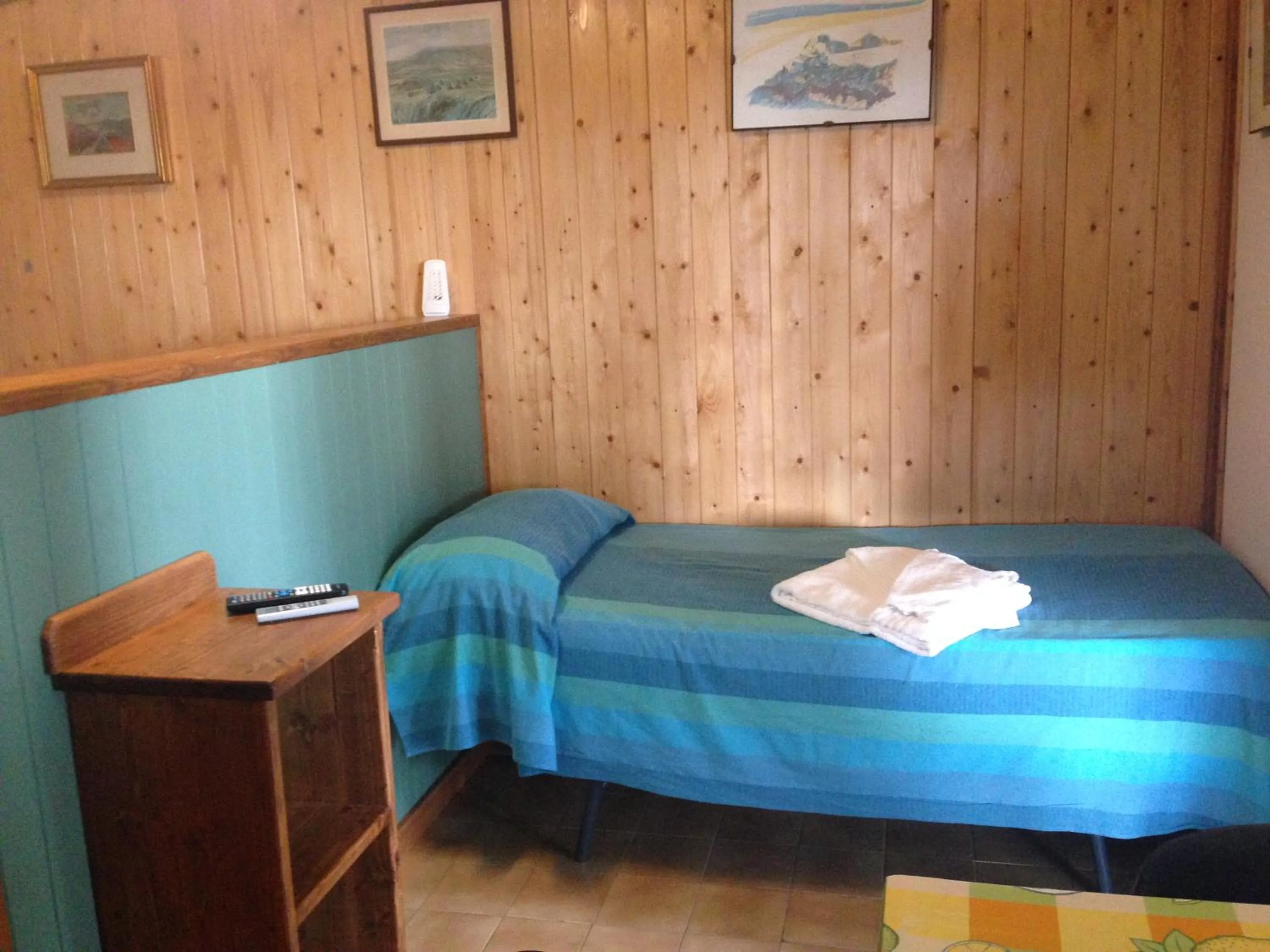 Bed in Camping Jonio