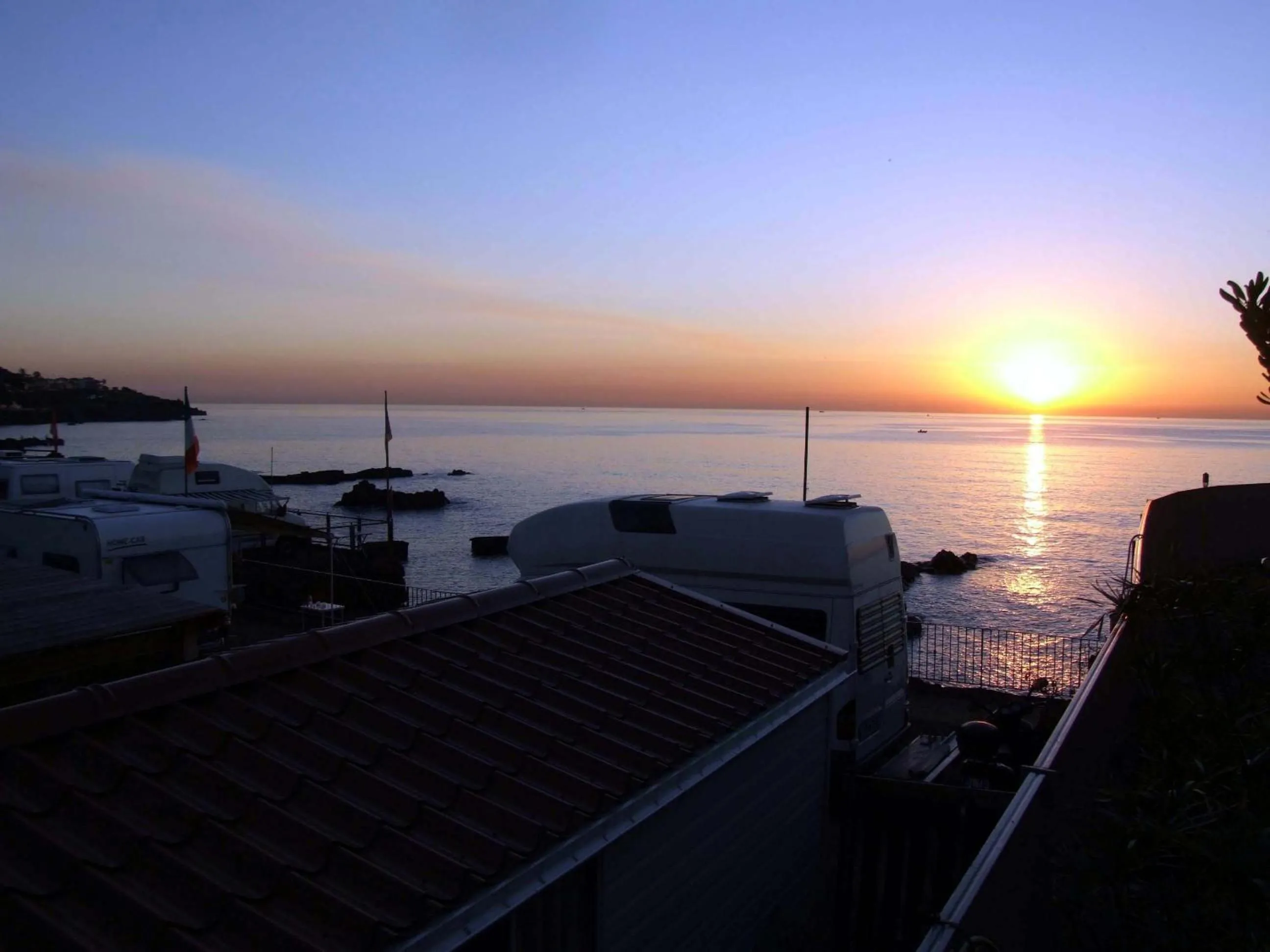 Sea view in Camping Jonio