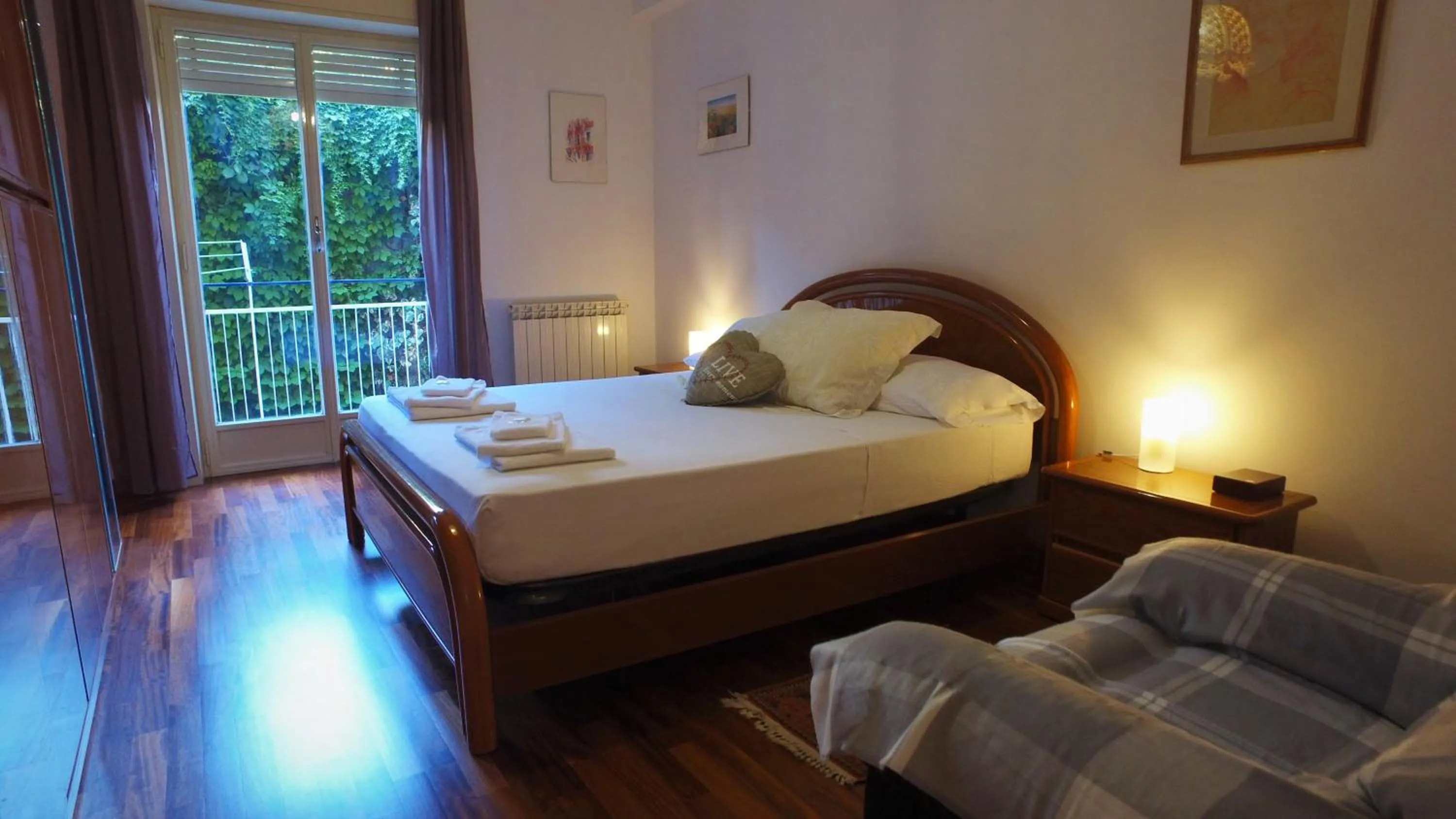 Balcony/Terrace, Bed in Camping Jonio