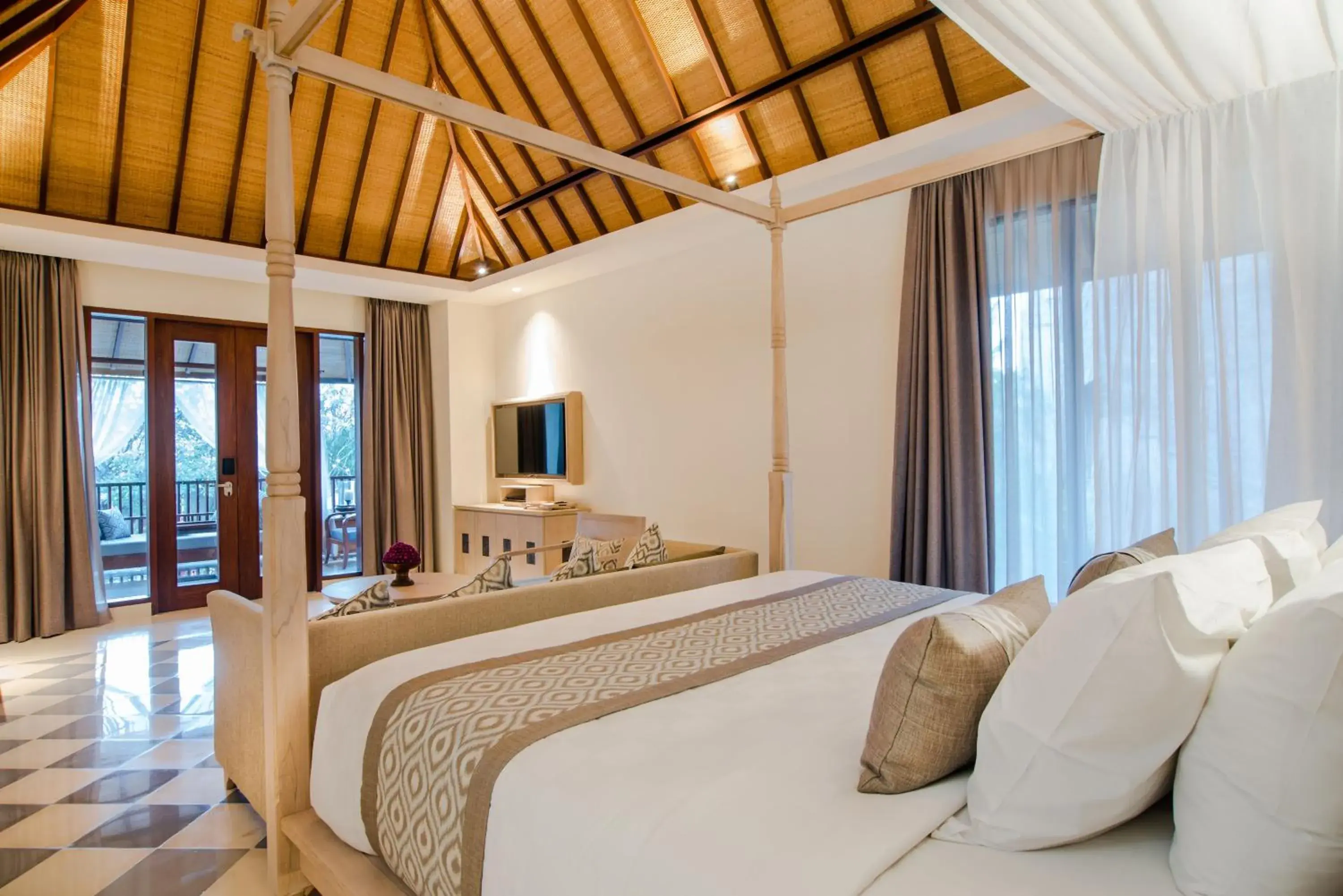 Bedroom in Ramayana Suites and Resort