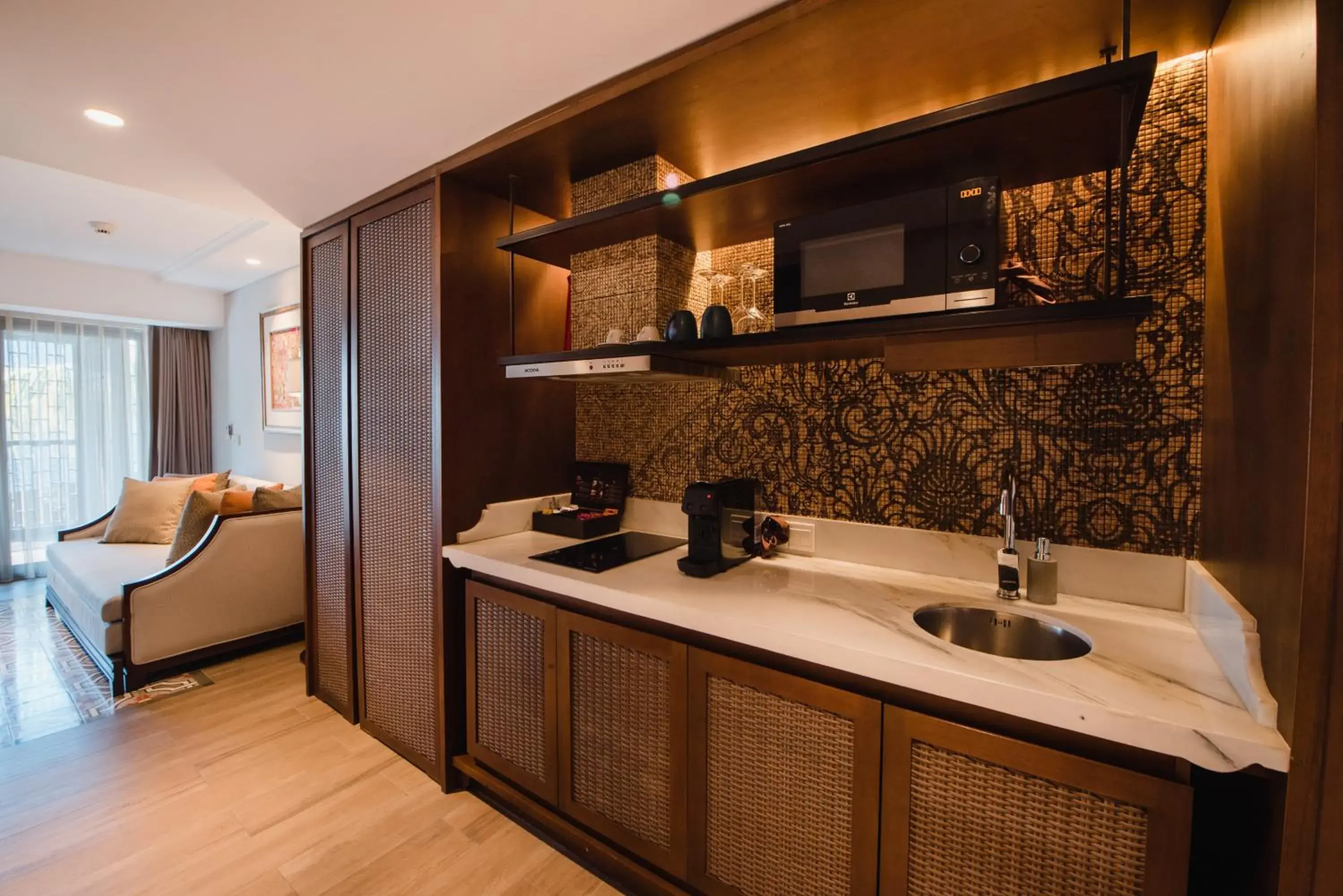 Kitchen or kitchenette, Kitchen/Kitchenette in Ramayana Suites and Resort