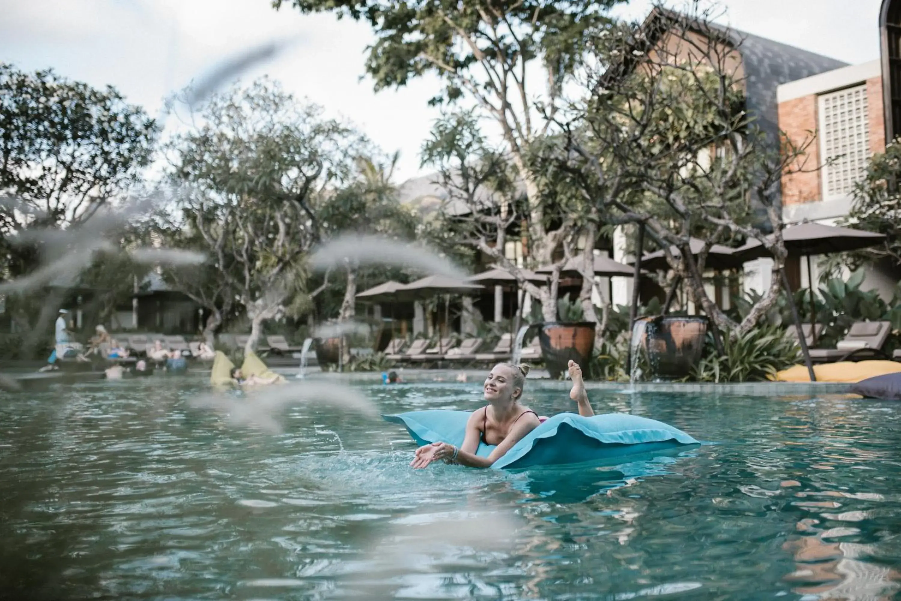 Pool view, Swimming Pool in Ramayana Suites and Resort