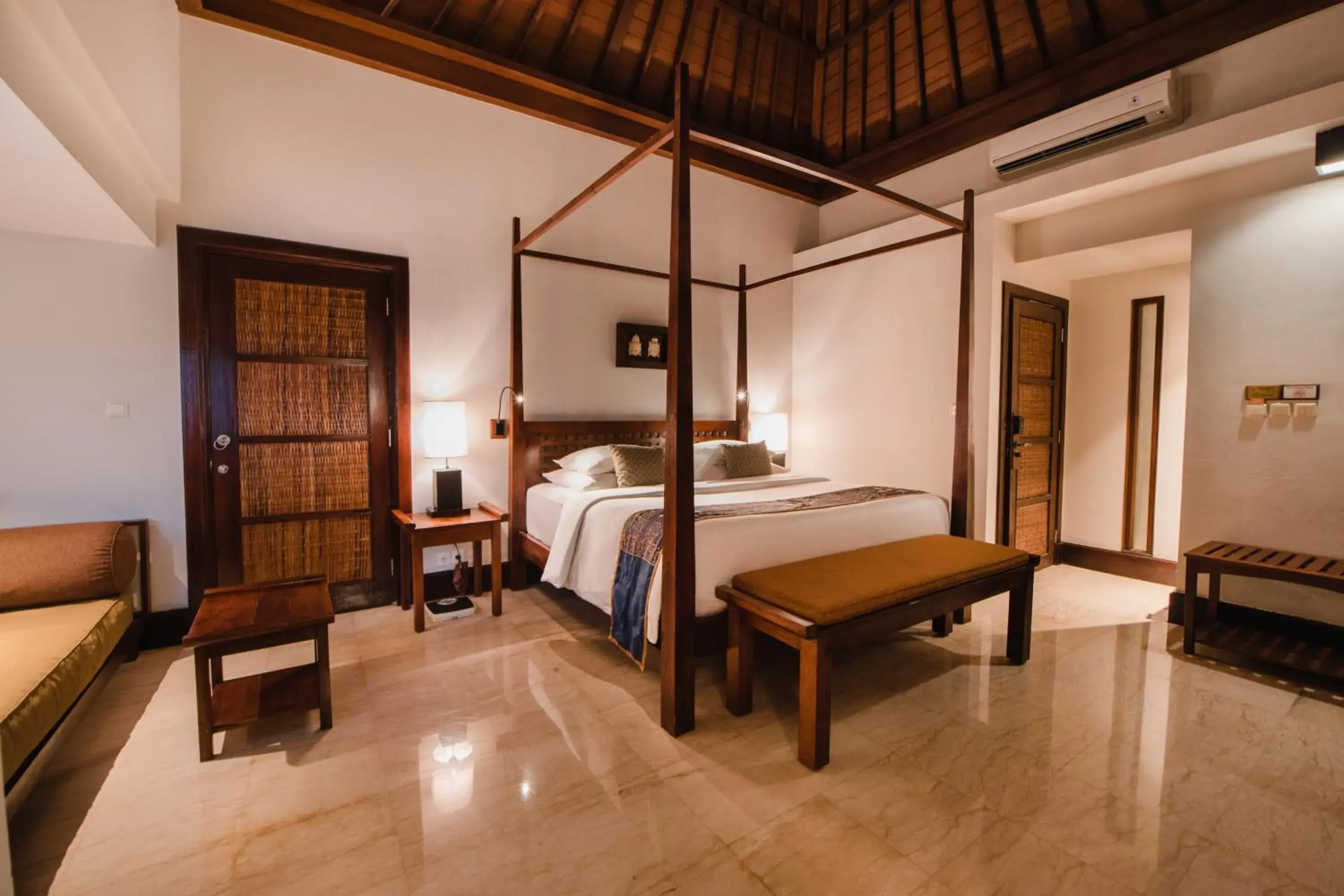 Bedroom in Ramayana Suites and Resort