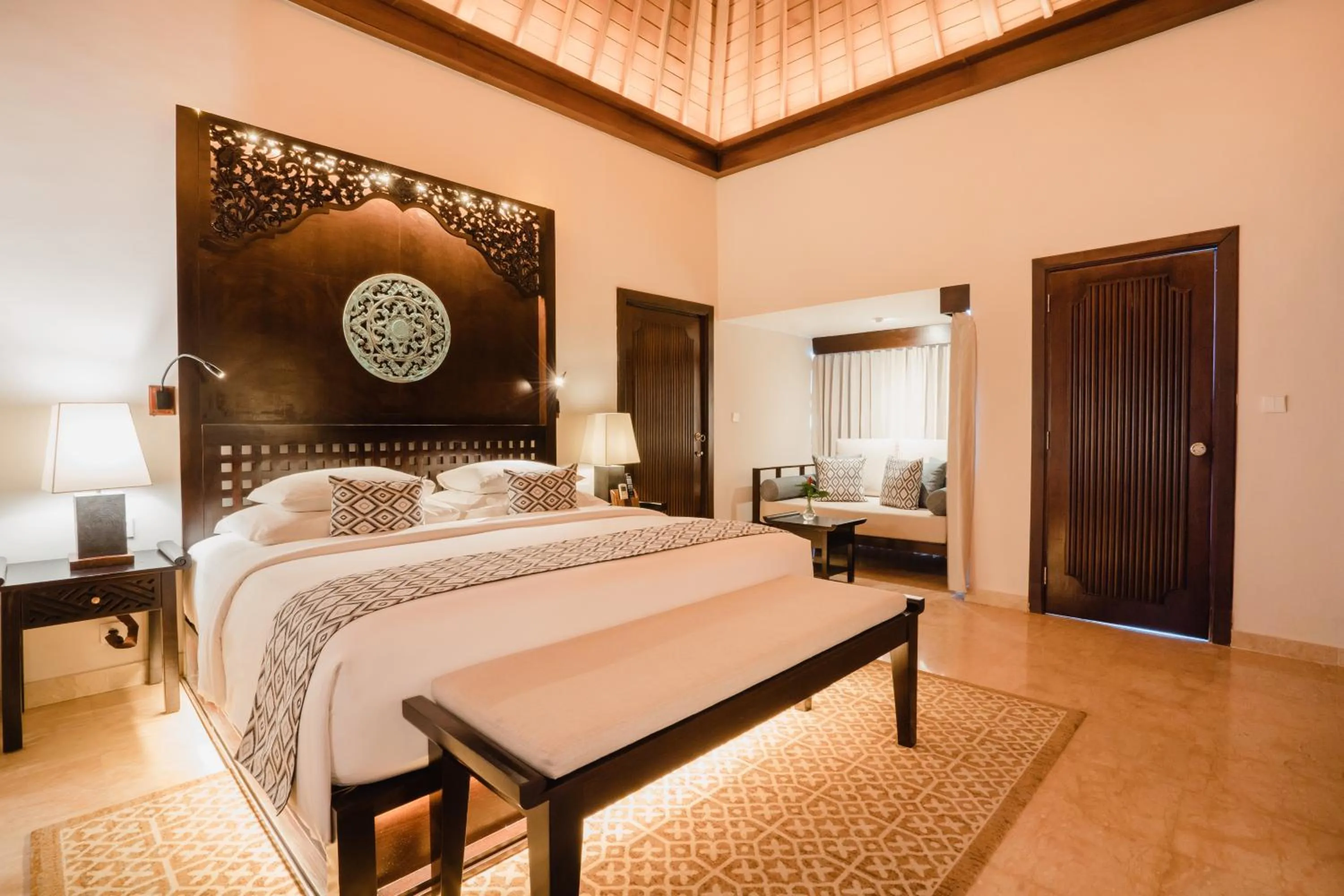 Bedroom, Bed in Ramayana Suites and Resort