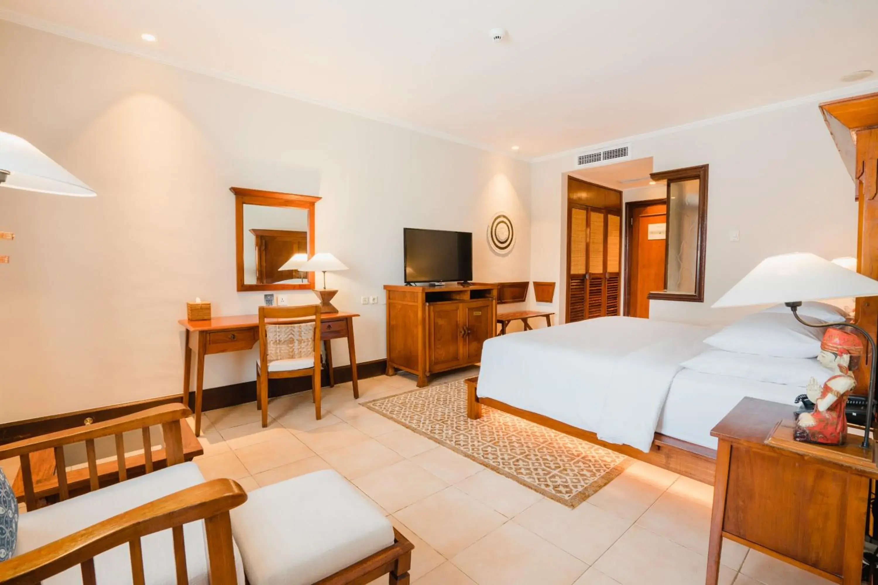 Bedroom in Ramayana Suites and Resort