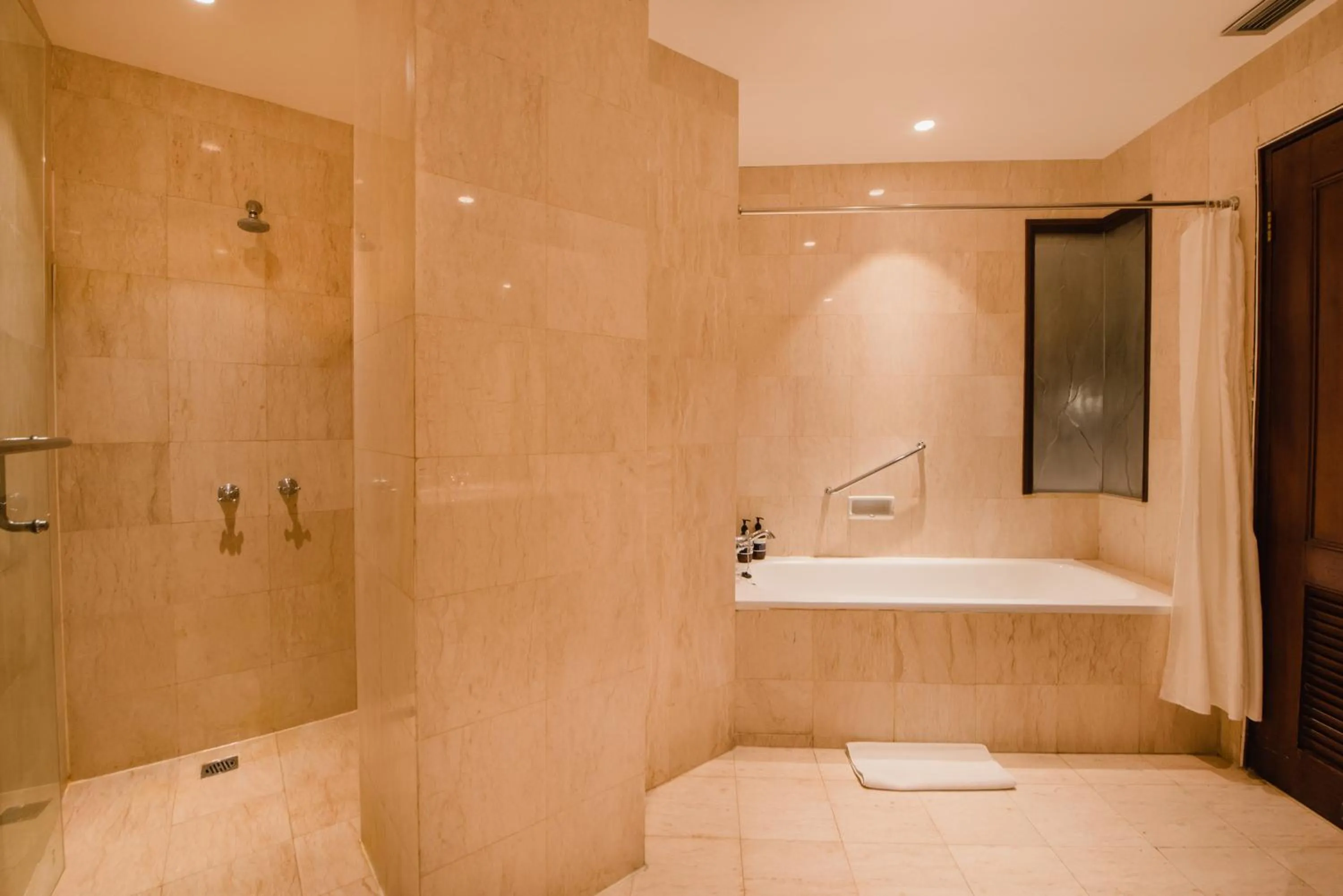 Shower in Ramayana Suites and Resort