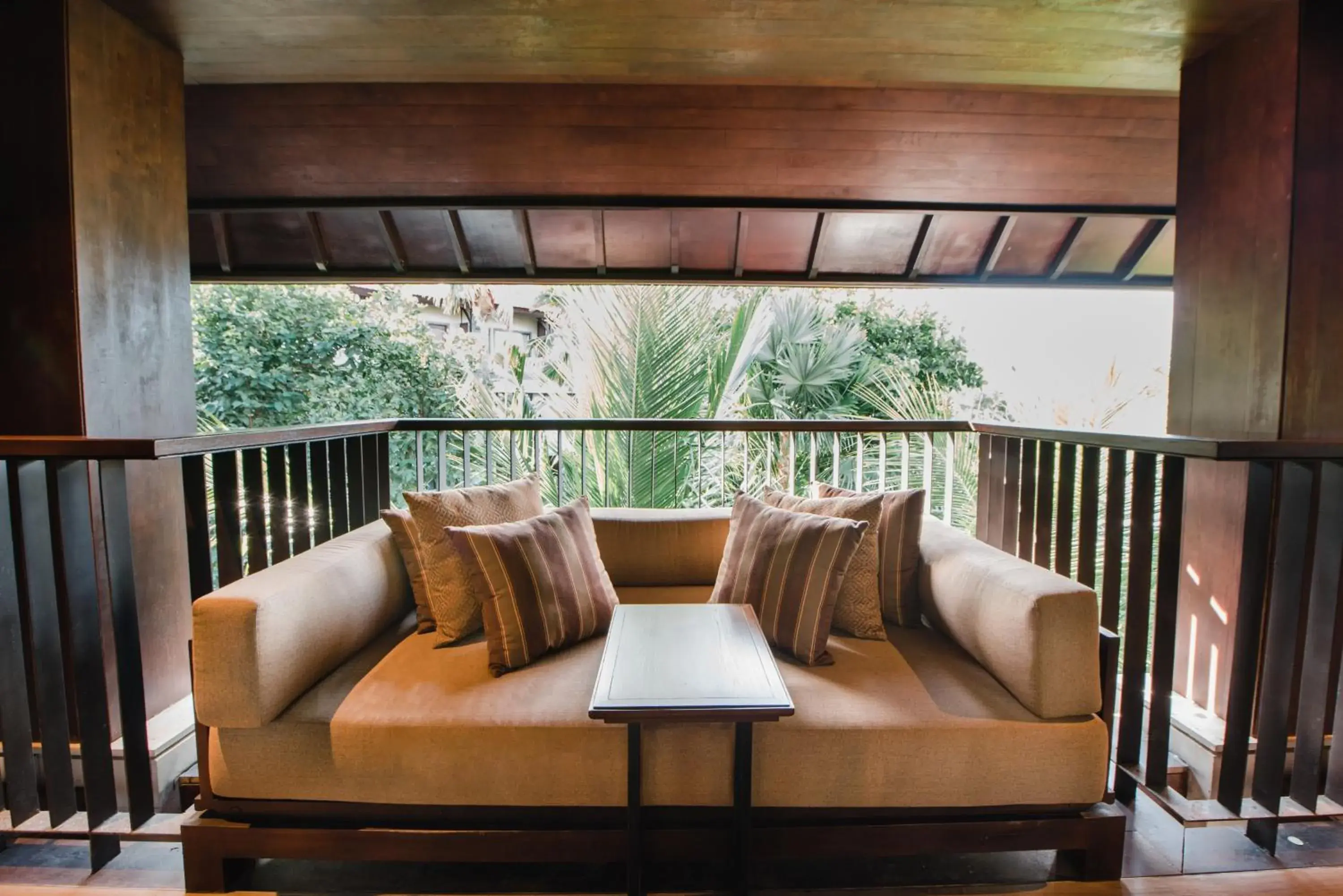 Balcony/Terrace, Seating Area in Ramayana Suites and Resort