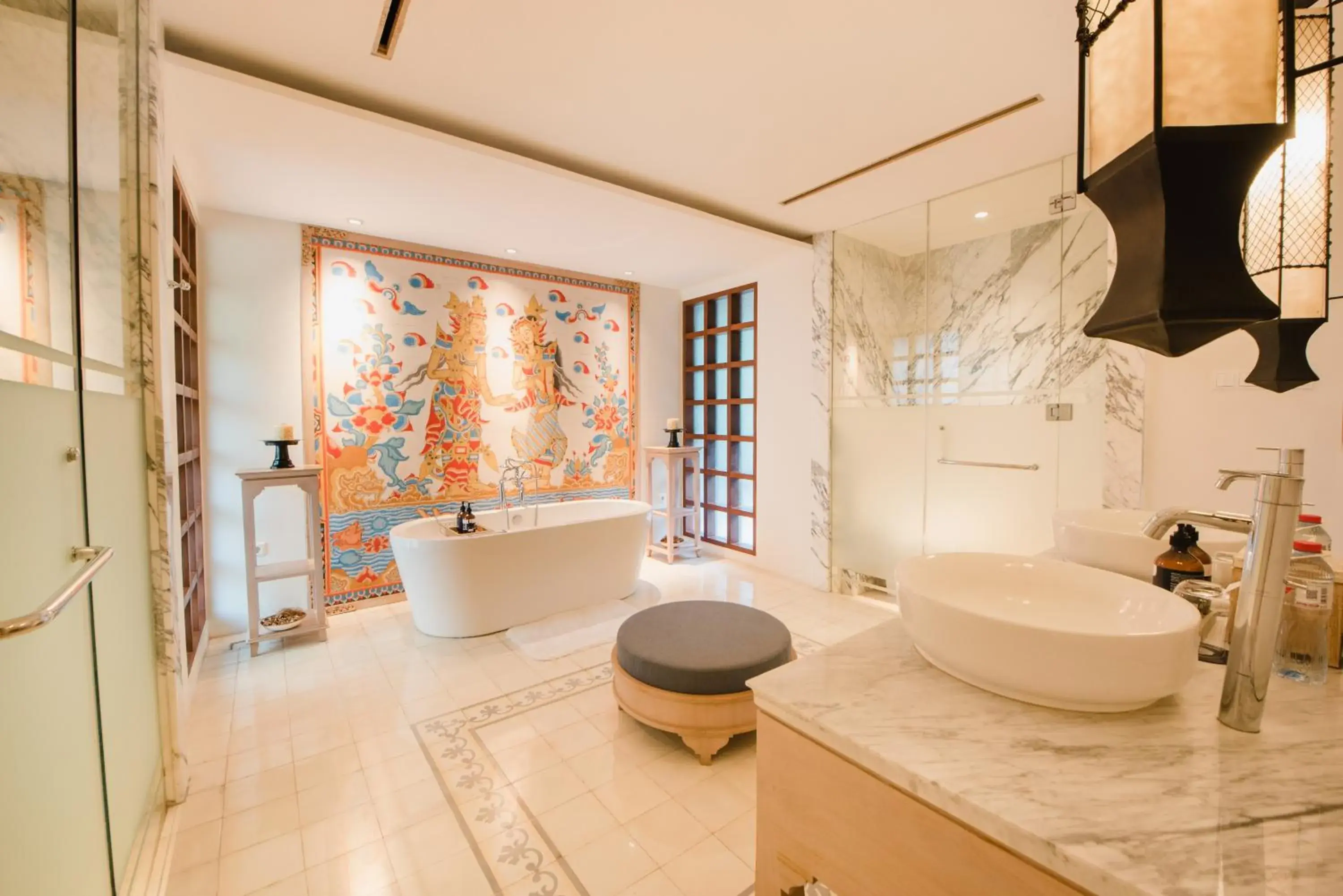 Shower, Bathroom in Ramayana Suites and Resort