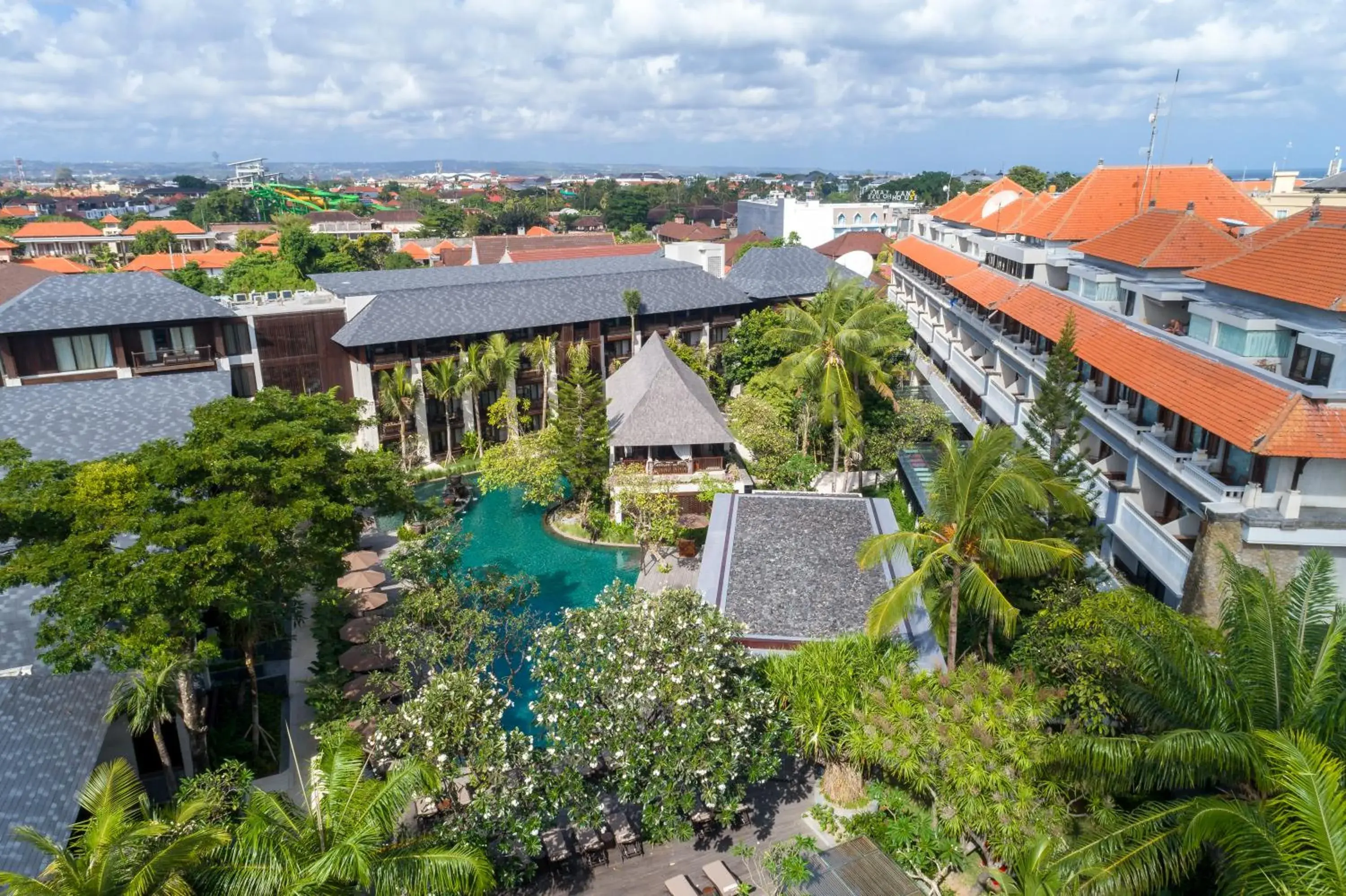 Bird's eye view, Bird's-eye View in Ramayana Suites and Resort