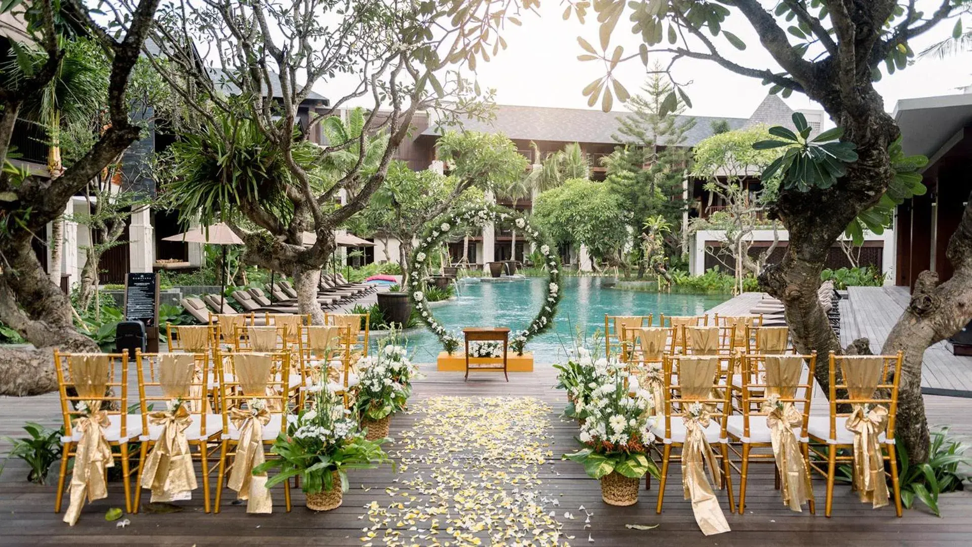 wedding, Garden in Ramayana Suites and Resort